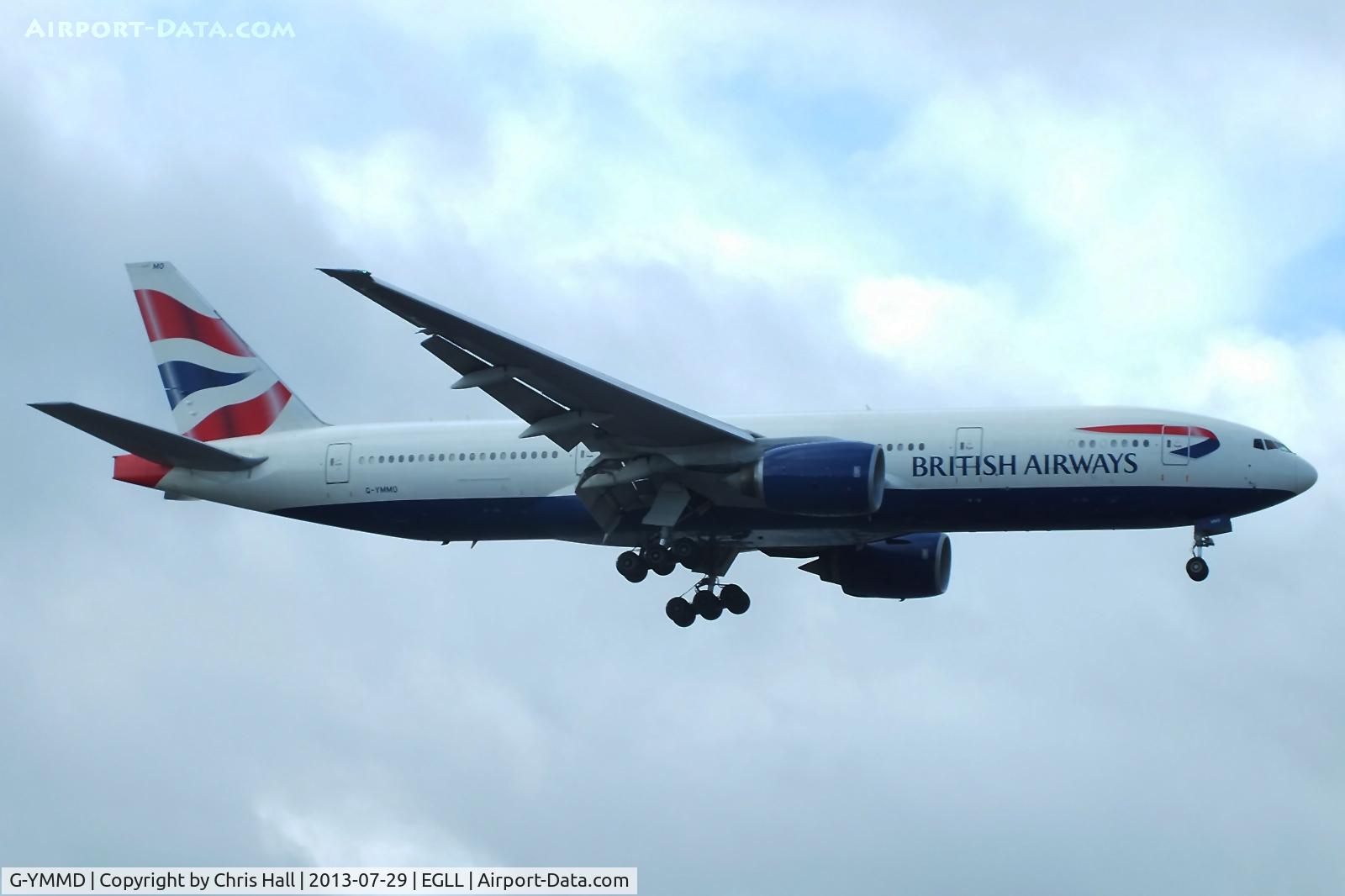 G-YMMD, 2000 Boeing 777-236 C/N 30305, British Airways
