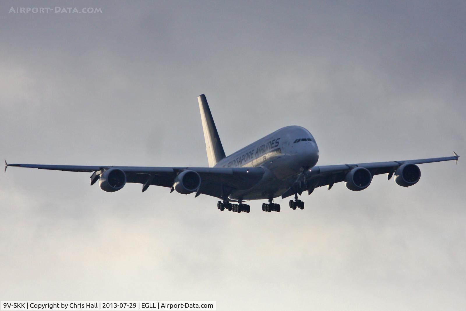 9V-SKK, 2009 Airbus A380-841 C/N 051, Singapore Airlines