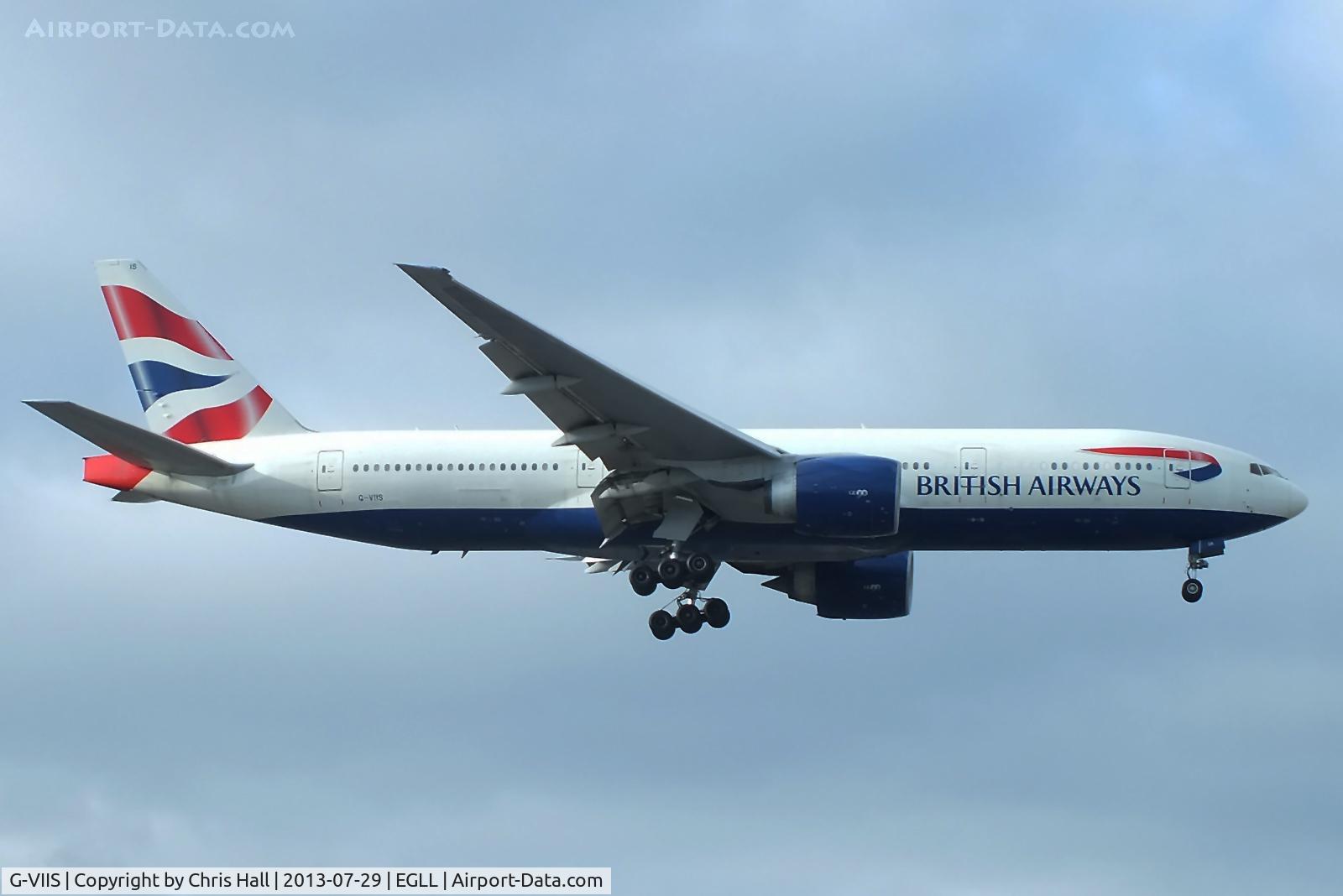 G-VIIS, 1999 Boeing 777-236/ER C/N 29323, British Airways