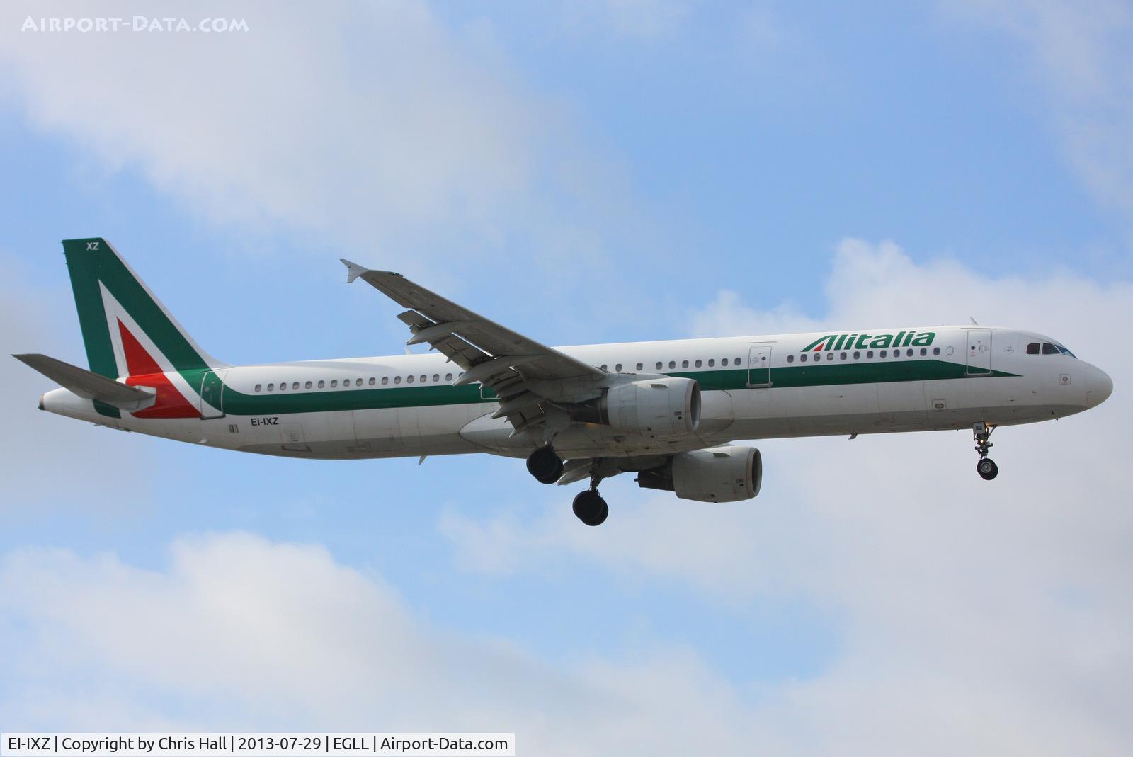 EI-IXZ, 1998 Airbus A321-112 C/N 848, Alitalia