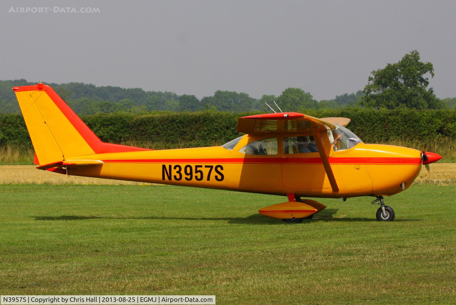 N3957S, 1964 Cessna 172E C/N 17251157, at the Little Gransden Air & Vintage Vehicle Show