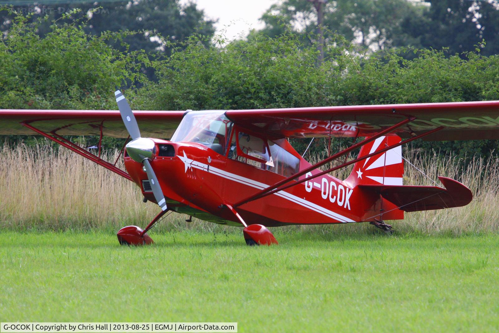 G-OCOK, 1999 American Champion 8KCAB Decathlon C/N 825-99, at the Little Gransden Air & Vintage Vehicle Show