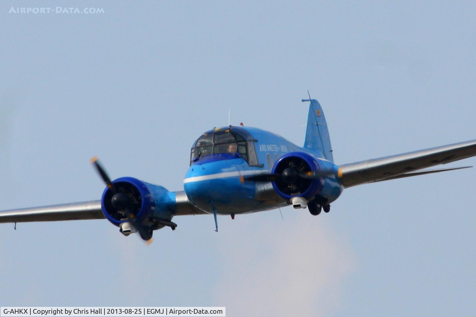 G-AHKX, 1946 Avro 652A Anson C.19 Series 2 C/N 1333, at the Little Gransden Air & Vintage Vehicle Show