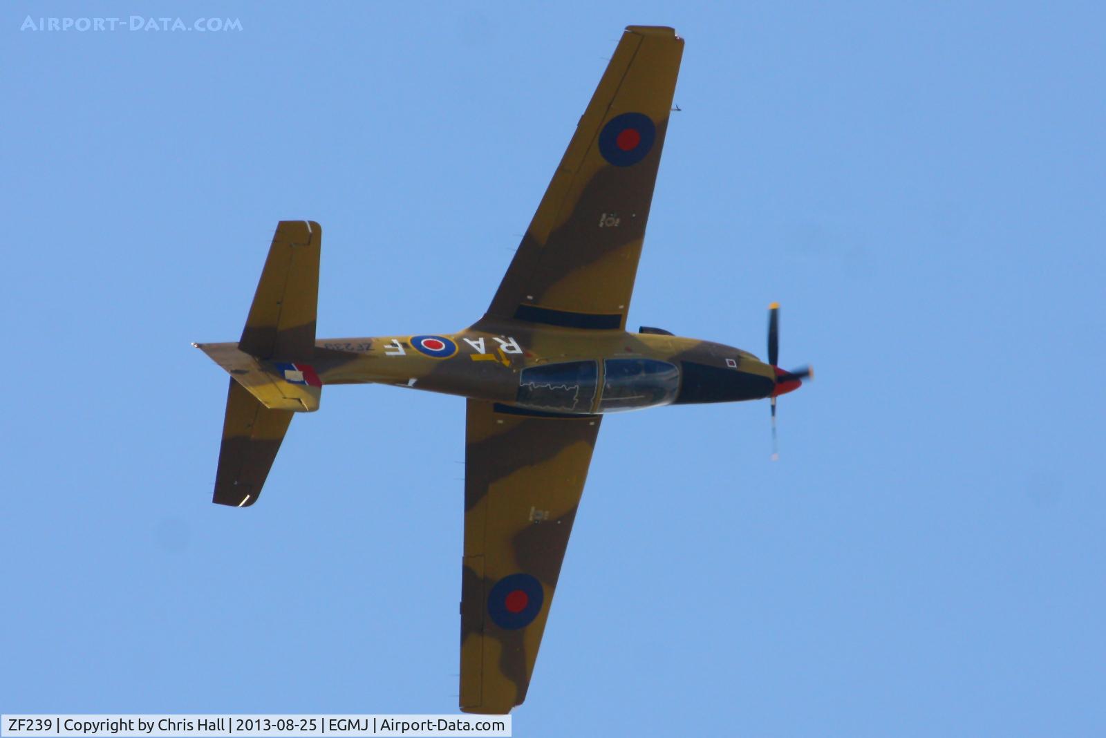 ZF239, 1990 Short S-312 Tucano T1 C/N S041/T39, at the Little Gransden Air & Vintage Vehicle Show