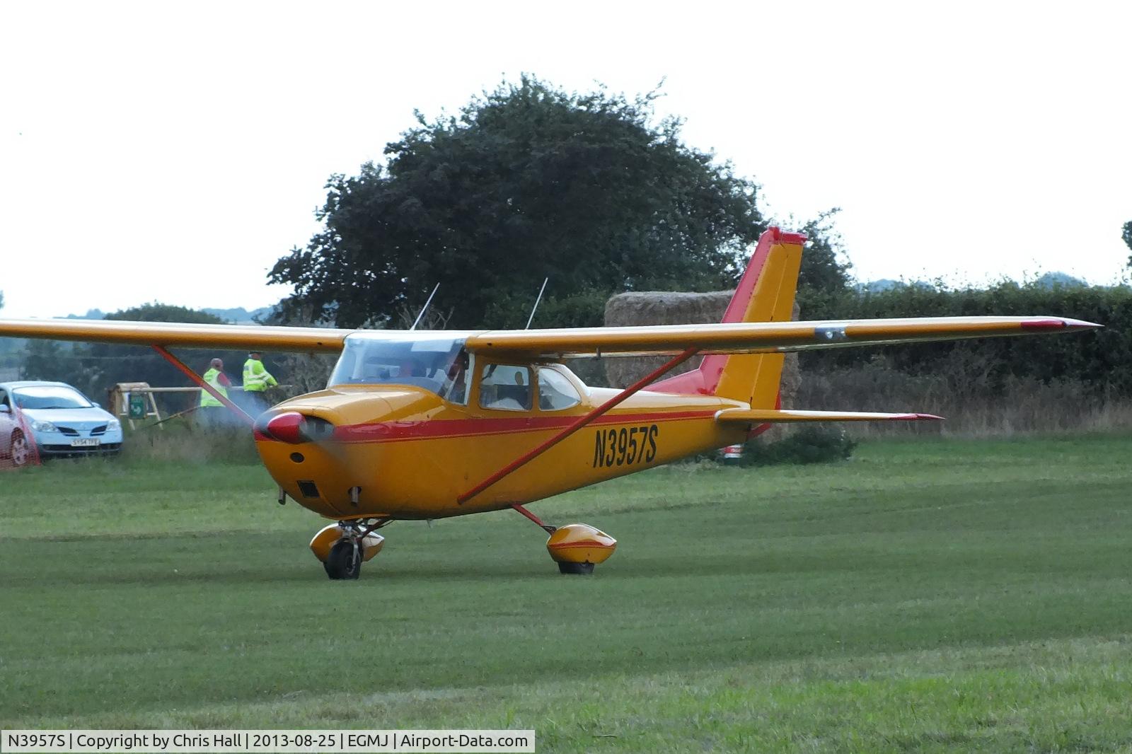 N3957S, 1964 Cessna 172E C/N 17251157, at the Little Gransden Air & Vintage Vehicle Show