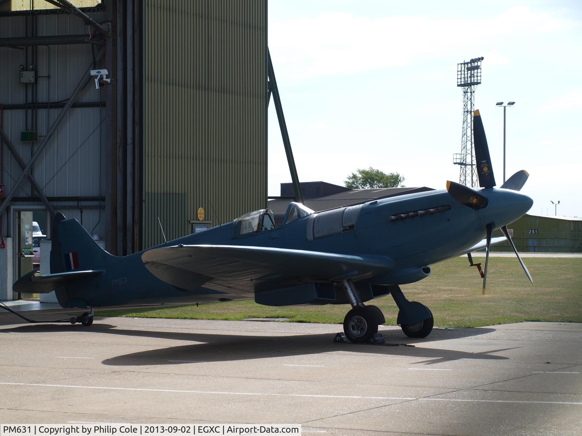 PM631, 1945 Supermarine 389 Spitfire PR.XIX C/N 6S/683528, Battle of Britain Memorial Flight