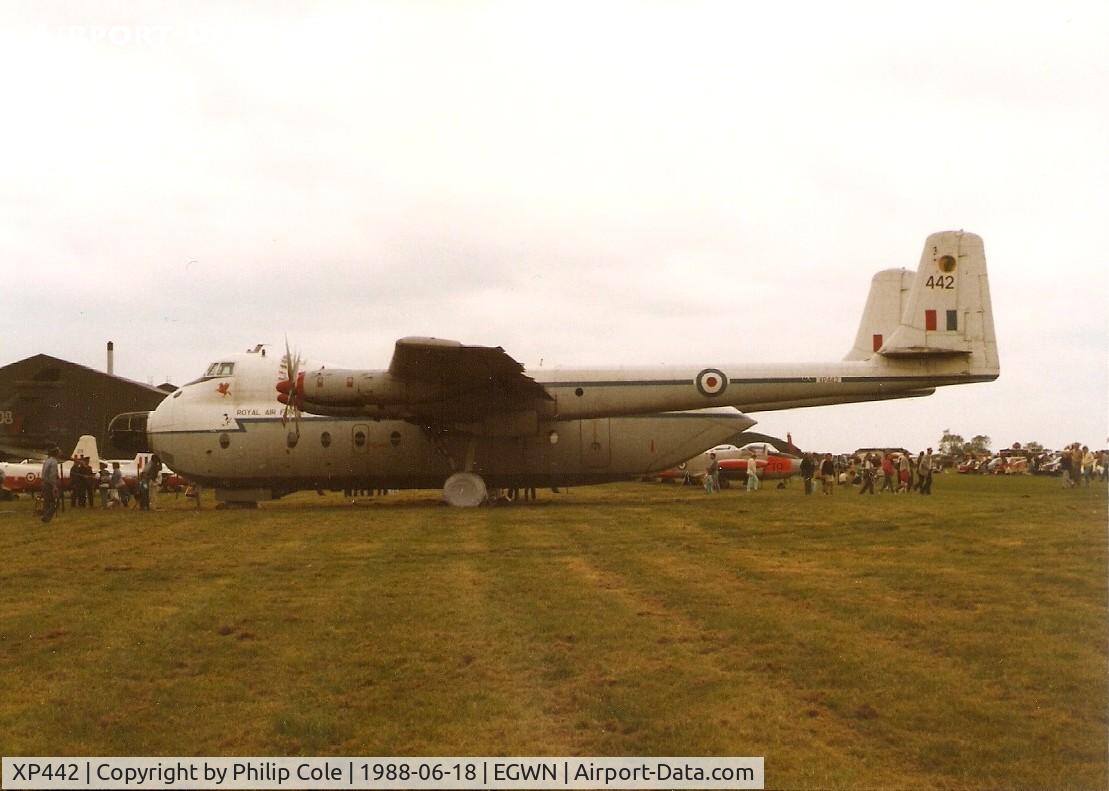 XP442, 1962 Armstrong Whitworth AW-660 Argosy T.2 C/N 6774, Royal Air Force 1 SoTT