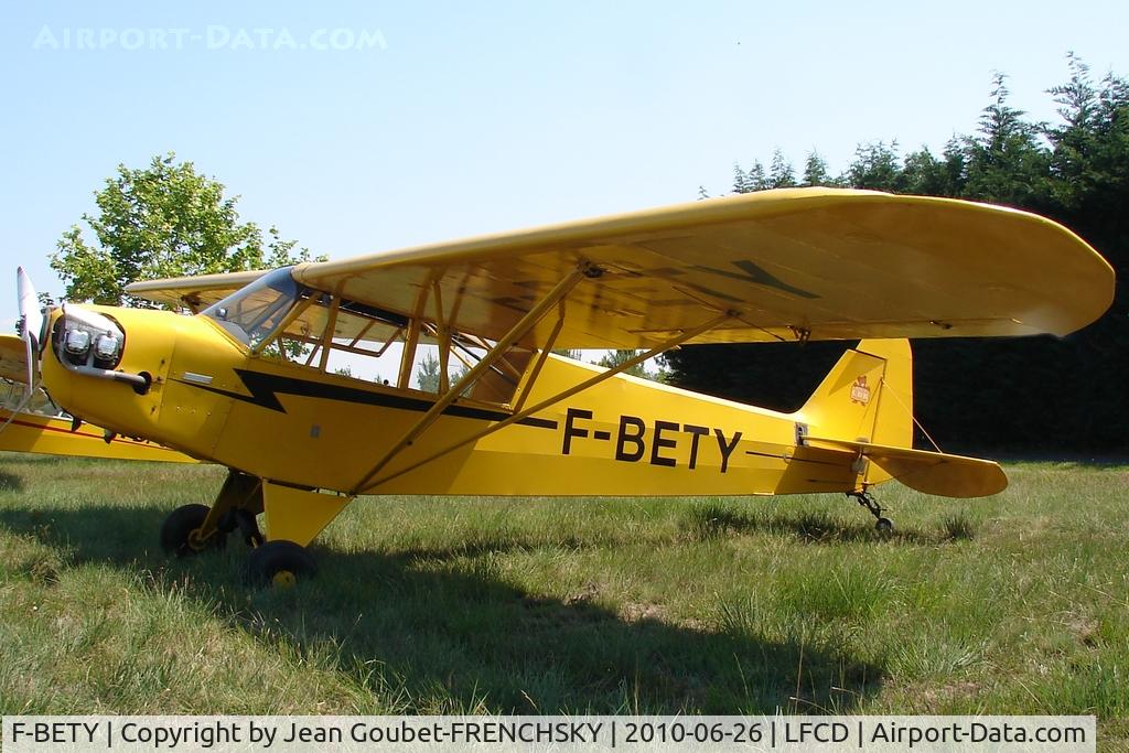 F-BETY, 1945 Piper J3C-65 Cub Cub C/N 13177, small bear 