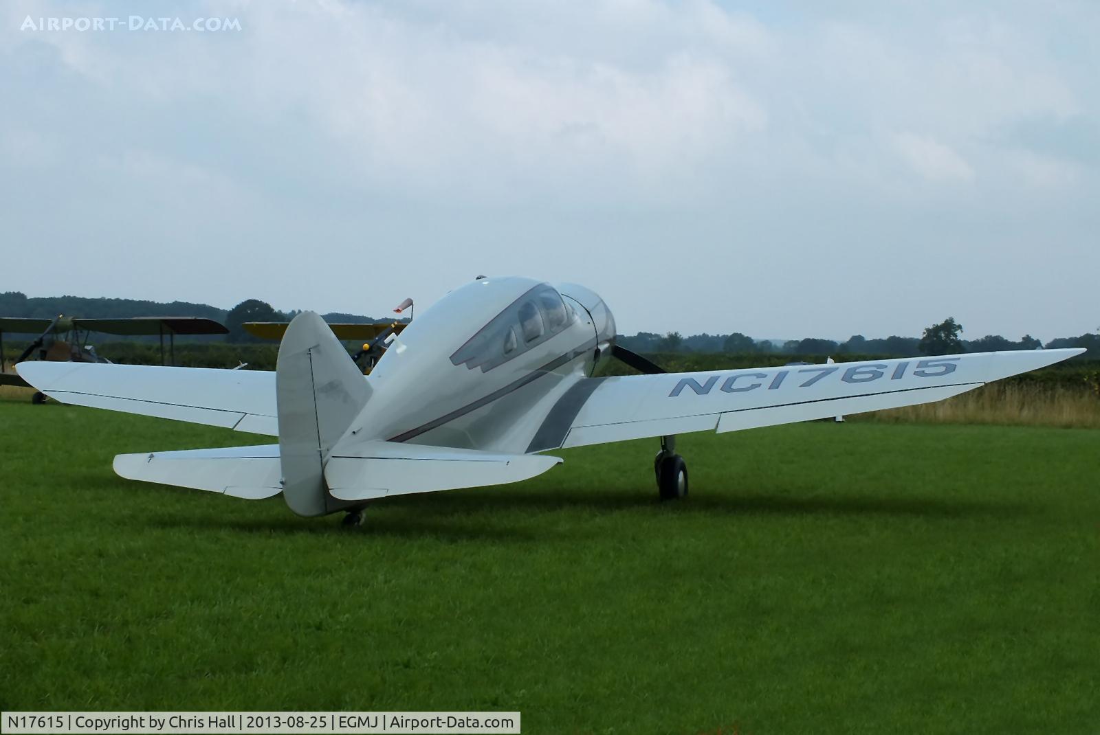 N17615, 1938 Spartan 7W Executive C/N 14, at the Little Gransden Air & Vintage Vehicle Show