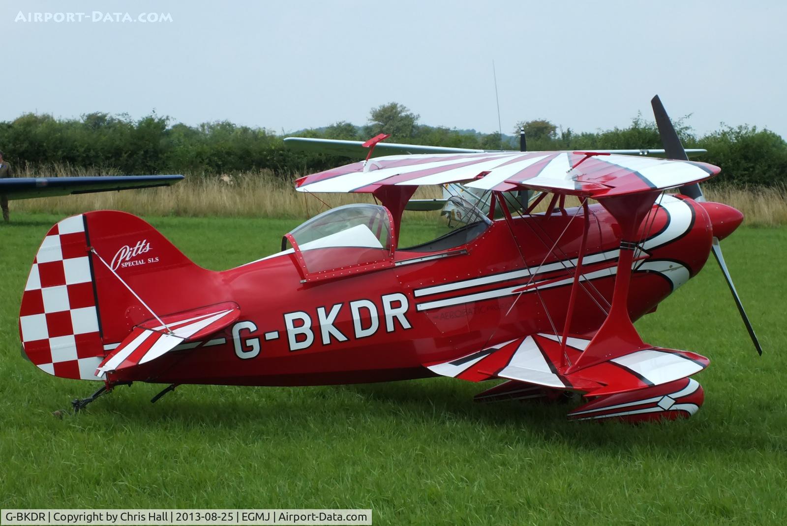 G-BKDR, 1982 Pitts S-1S Special C/N PFA 009-10654, at the Little Gransden Air & Vintage Vehicle Show
