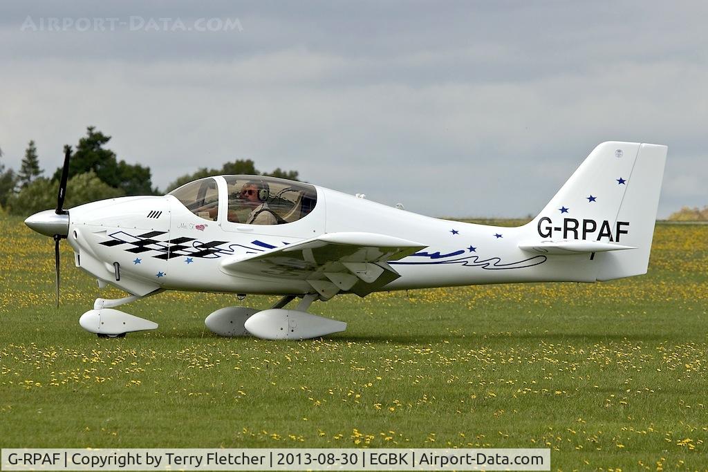 G-RPAF, 2005 Europa XS Tri-Gear C/N PFA 247-14202, Attended the 2013 Light Aircraft Association Rally at Sywell in the UK