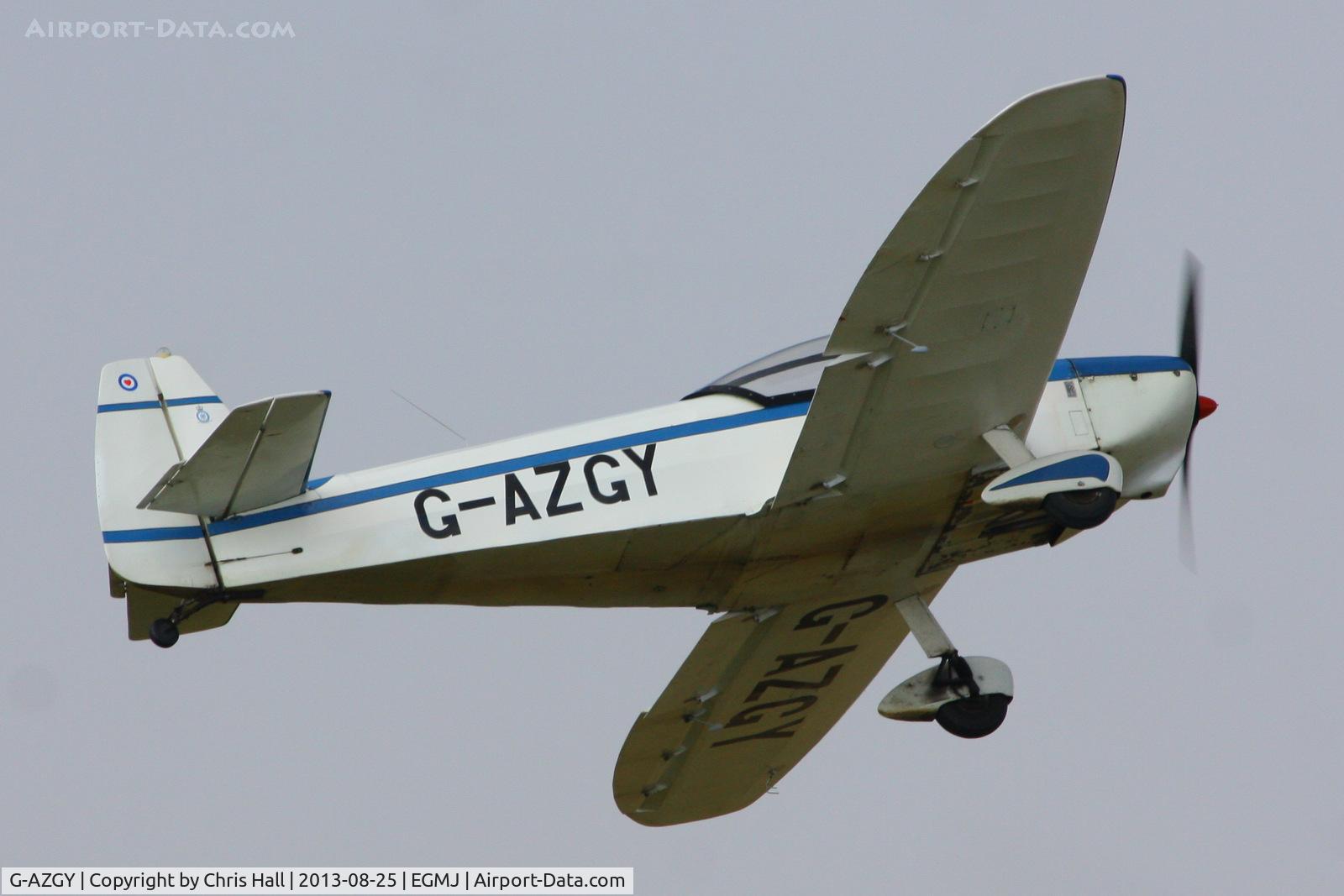 G-AZGY, 1968 Piel CP-301B Emeraude C/N 122, at the Little Gransden Air & Vintage Vehicle Show