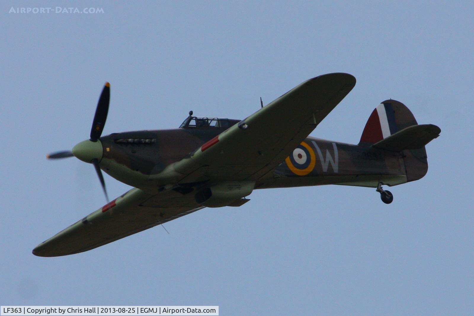LF363, 1944 Hawker Hurricane IIC C/N 41H/469290, at the Little Gransden Air & Vintage Vehicle Show