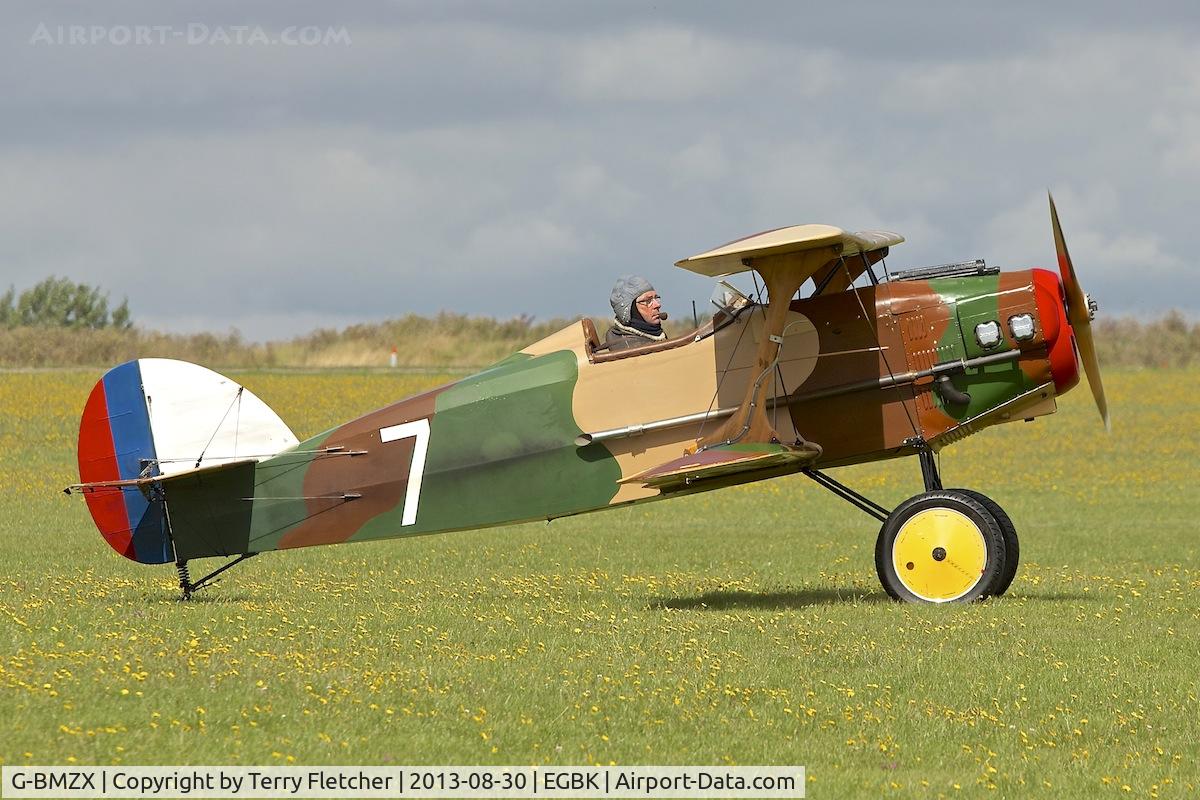 G-BMZX, 1989 Wolf W-11 Boredom Fighter C/N PFA 146-11042, Attended the 2013 Light Aircraft Association Rally at Sywell in the UK