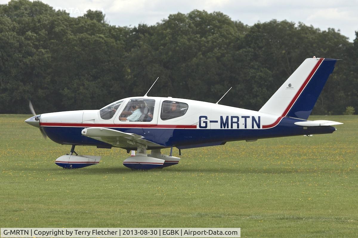 G-MRTN, 1980 Socata TB-10 Tobago C/N 62, Attended the 2013 Light Aircraft Association Rally at Sywell in the UK