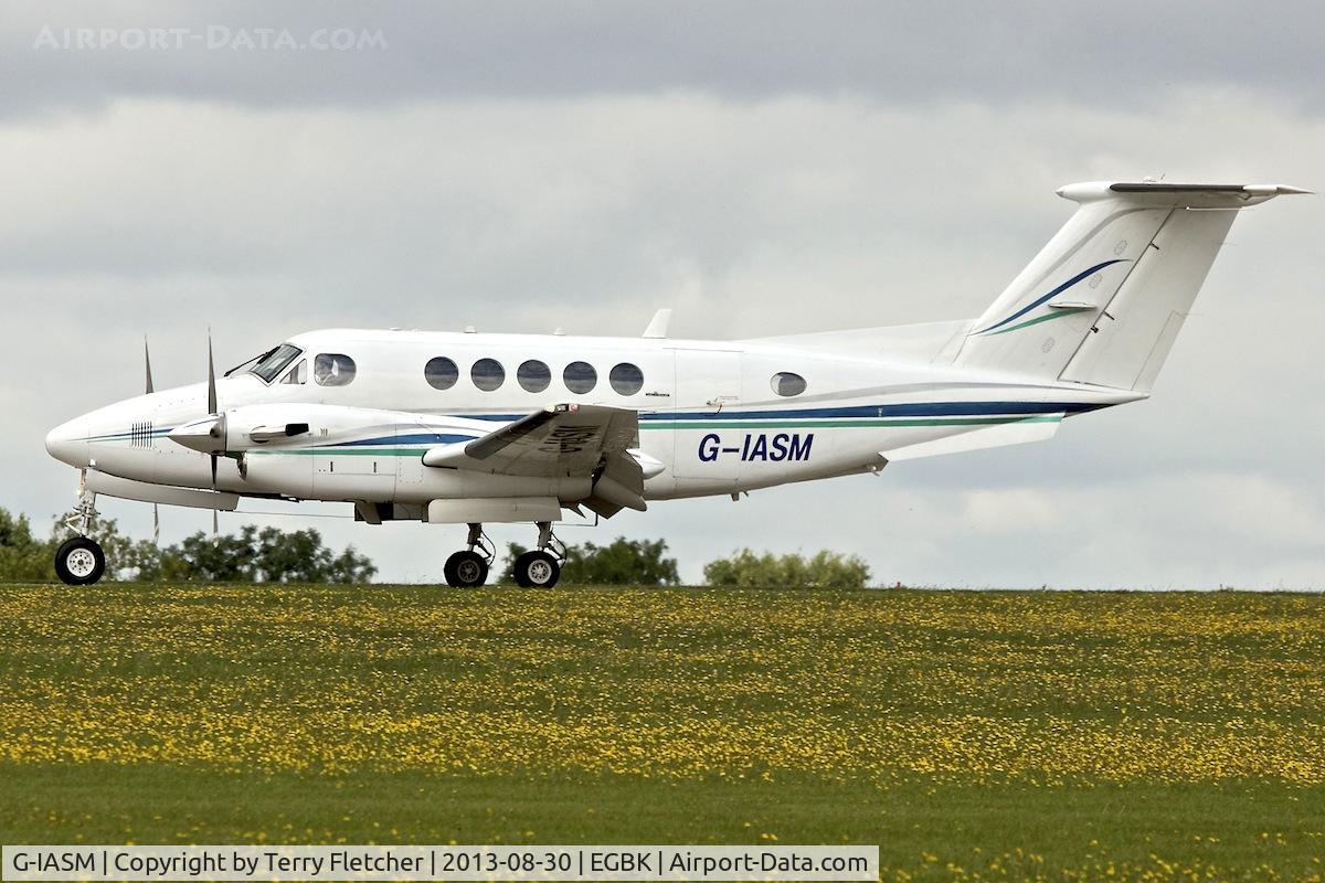G-IASM, 1979 Beech 200 Super King Air C/N BB-521, At Sywell in the UK