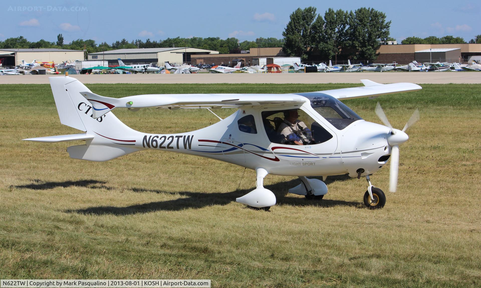 N622TW, 2008 Flight Design CTLS C/N F-08-05-10, Flight Design Gmbh CTLS