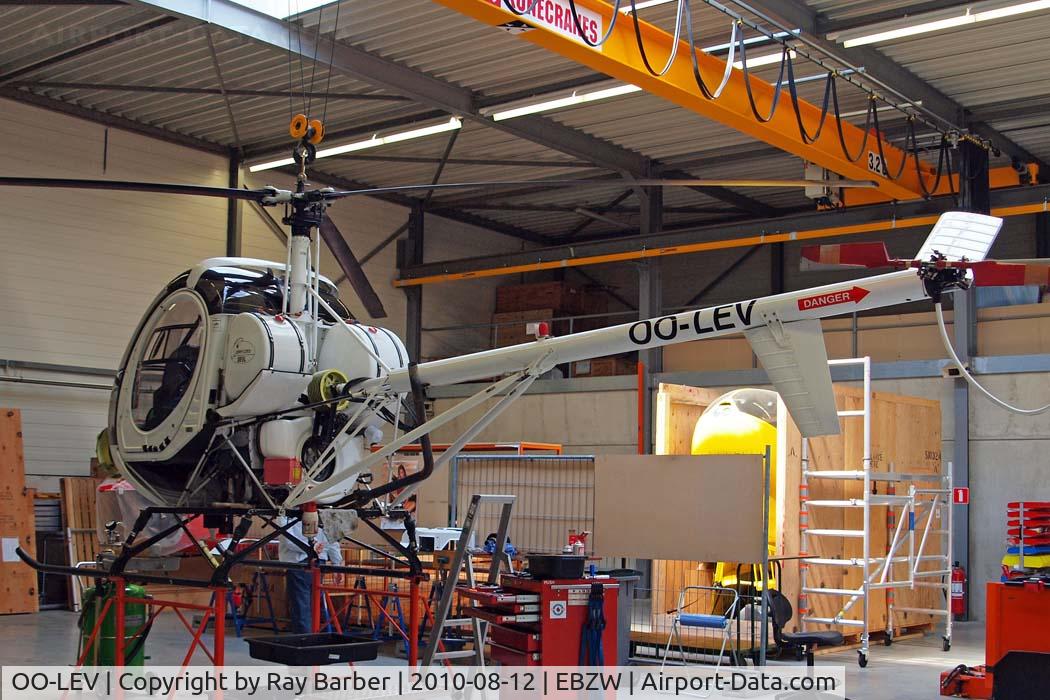 OO-LEV, 1996 Hughes 300 C/N S-1726, Schweizer 269C-300 [S-1726] Genk-Zwartberg~OO 12/08/2010