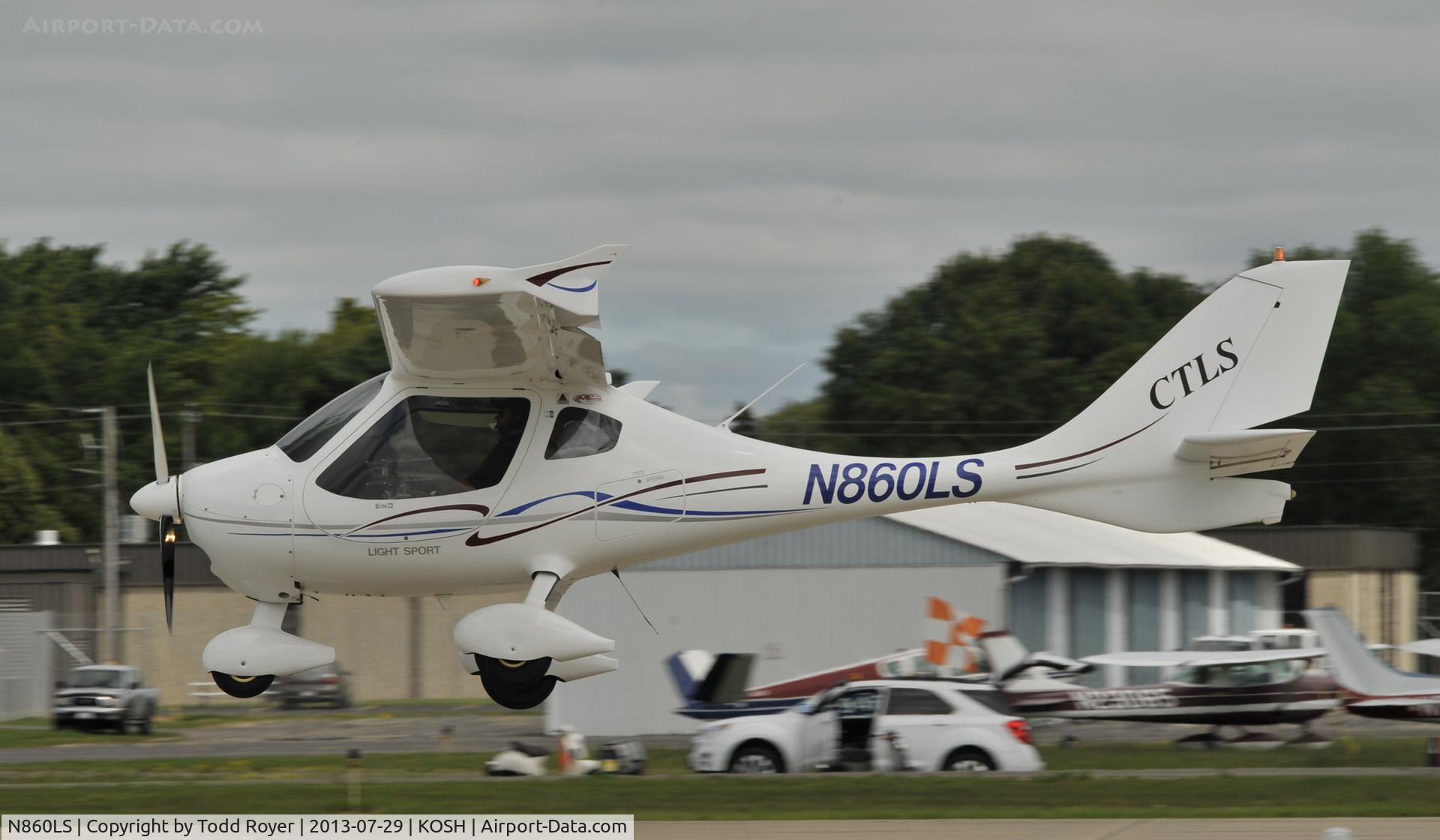 N860LS, 2007 Flight Design CTLS C/N 07-11-13, Airventure 2013