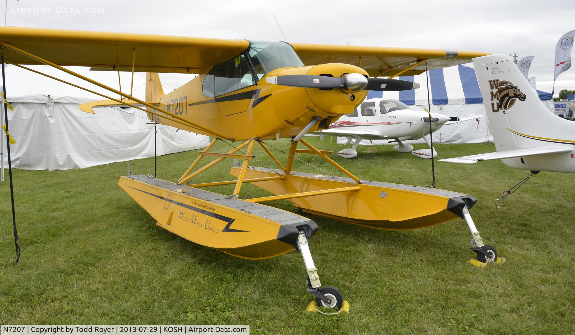 N7207, 1962 Piper PA-18 C/N 18-7859, Airventure 2013
