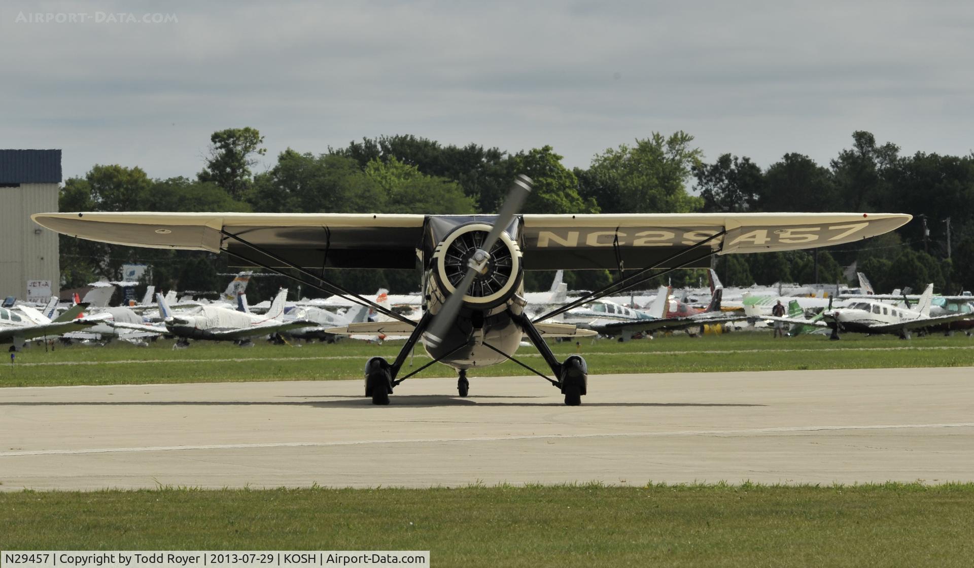 N29457, 1943 Howard Aircraft DGA-15P (NH-1) C/N 782, Airventure 2013