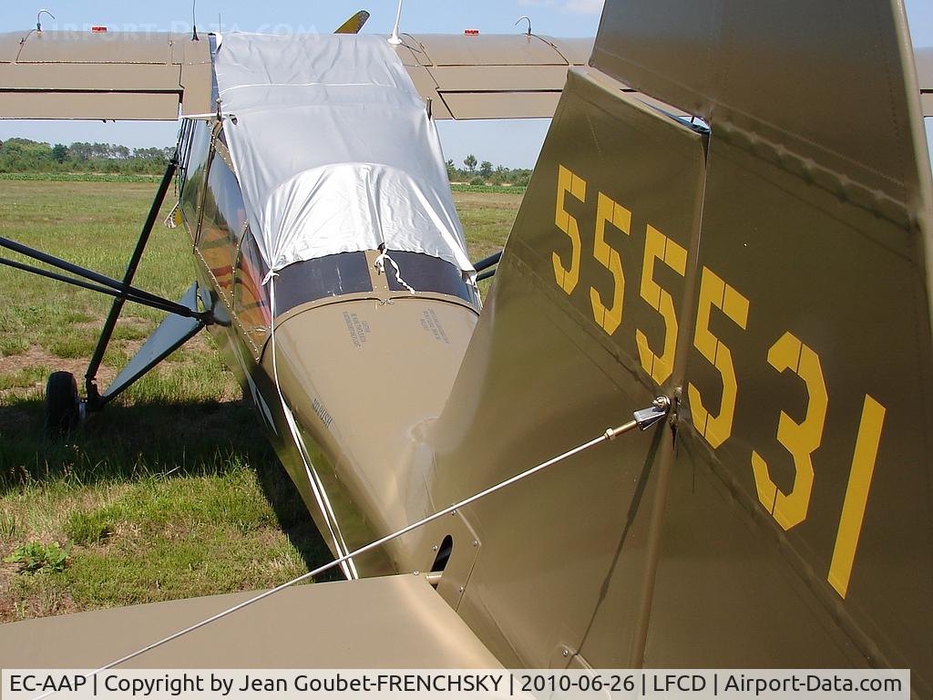 EC-AAP, 1945 Piper L-14 Cub Cruiser C/N 5-3007, Spanish Piper