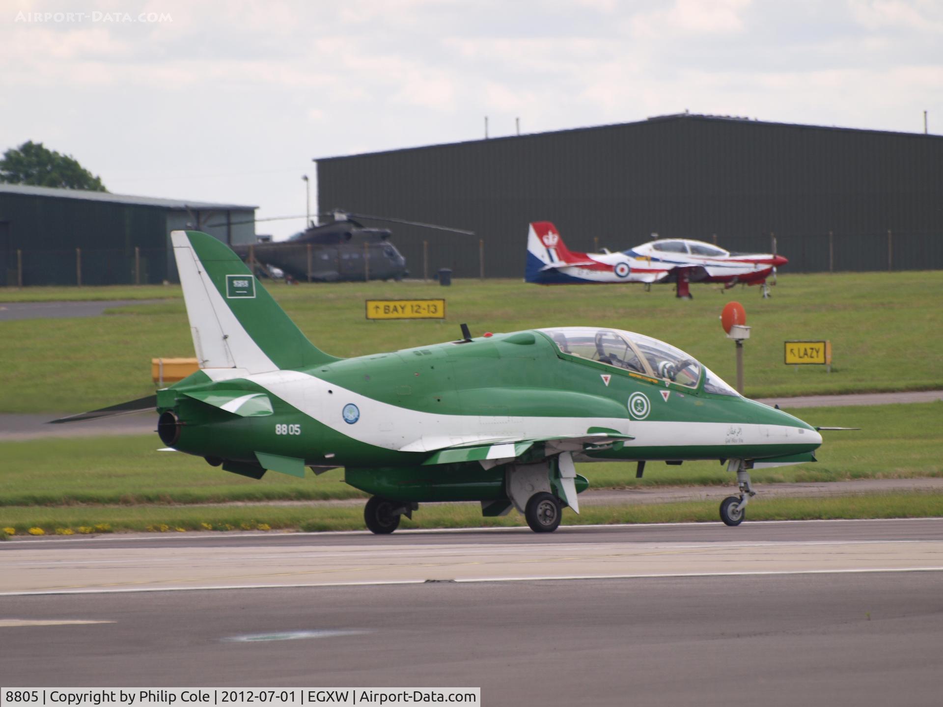 8805, British Aerospace Hawk 65A C/N 6Y019, Waddington Airshow 2012