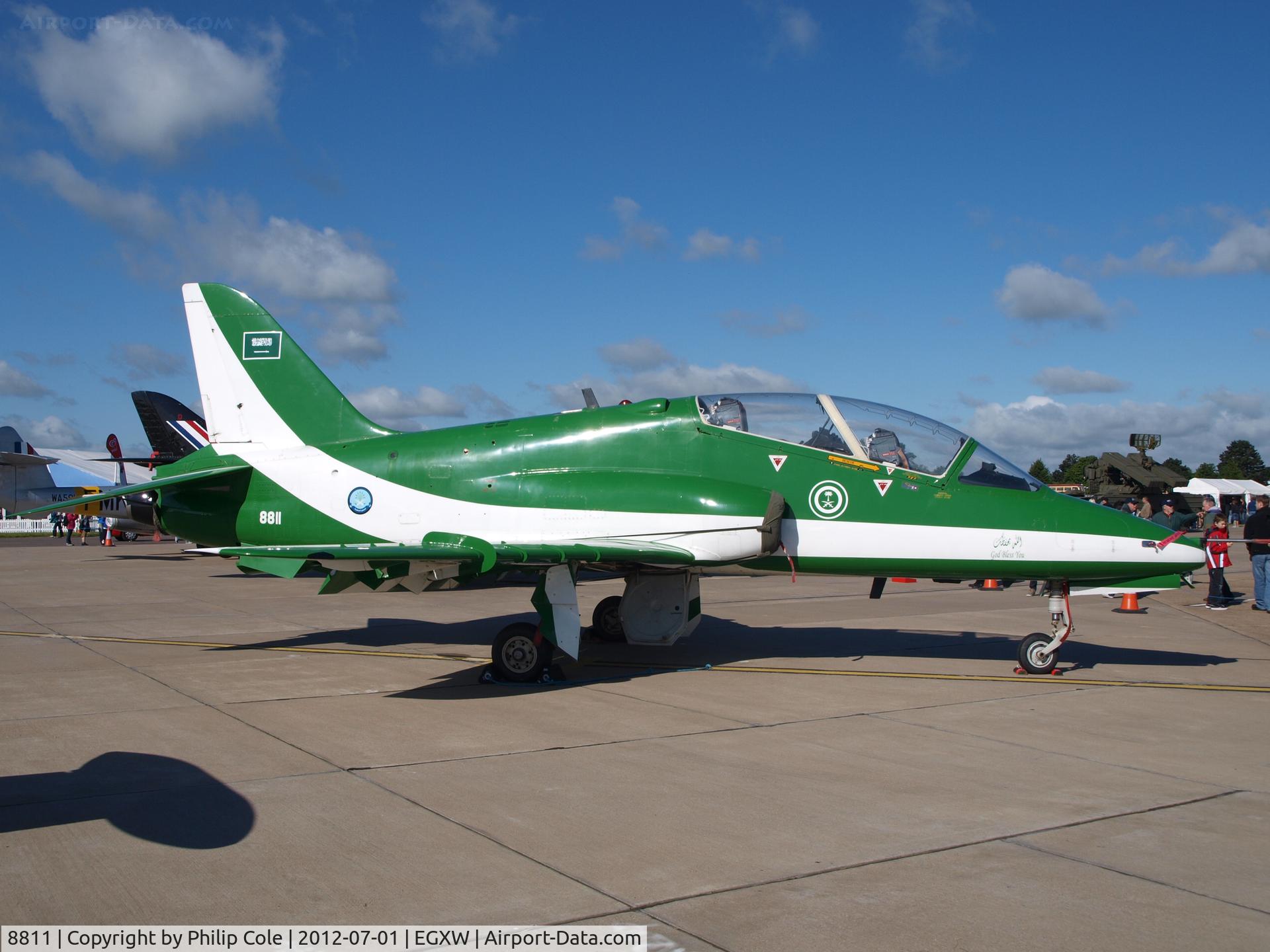 8811, British Aerospace Hawk 65A C/N 6Y-014, Waddington Airshow 2012