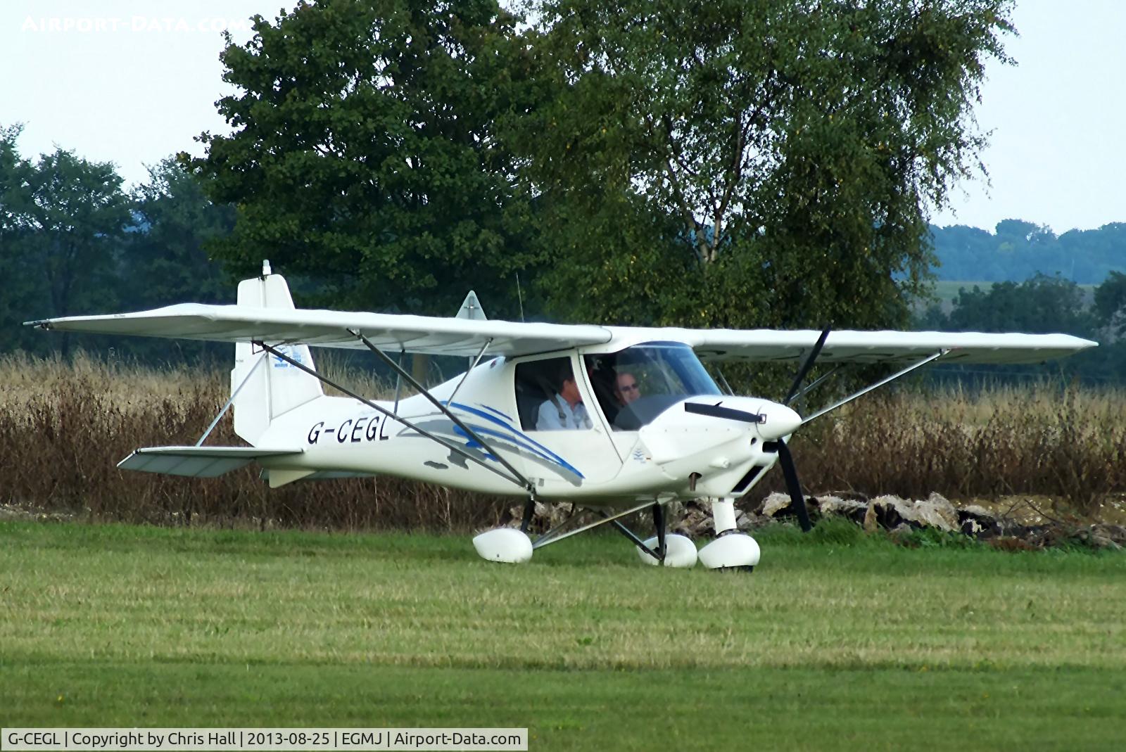 G-CEGL, 2006 Comco Ikarus C42 FB80 C/N 0609-6848, at the Little Gransden Air & Vintage Vehicle Show
