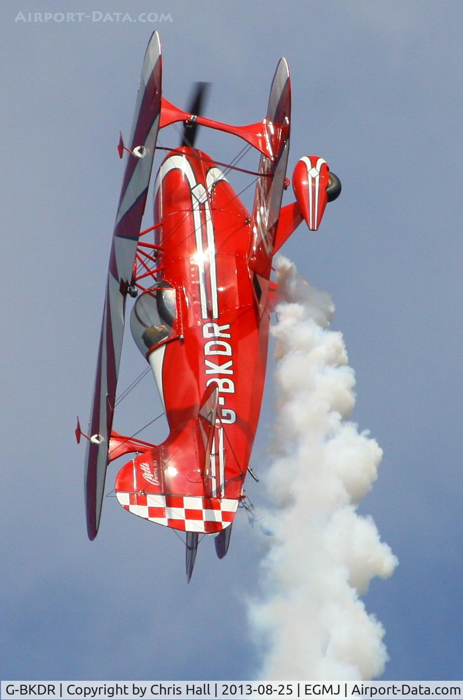 G-BKDR, 1982 Pitts S-1S Special C/N PFA 009-10654, at the Little Gransden Air & Vintage Vehicle Show