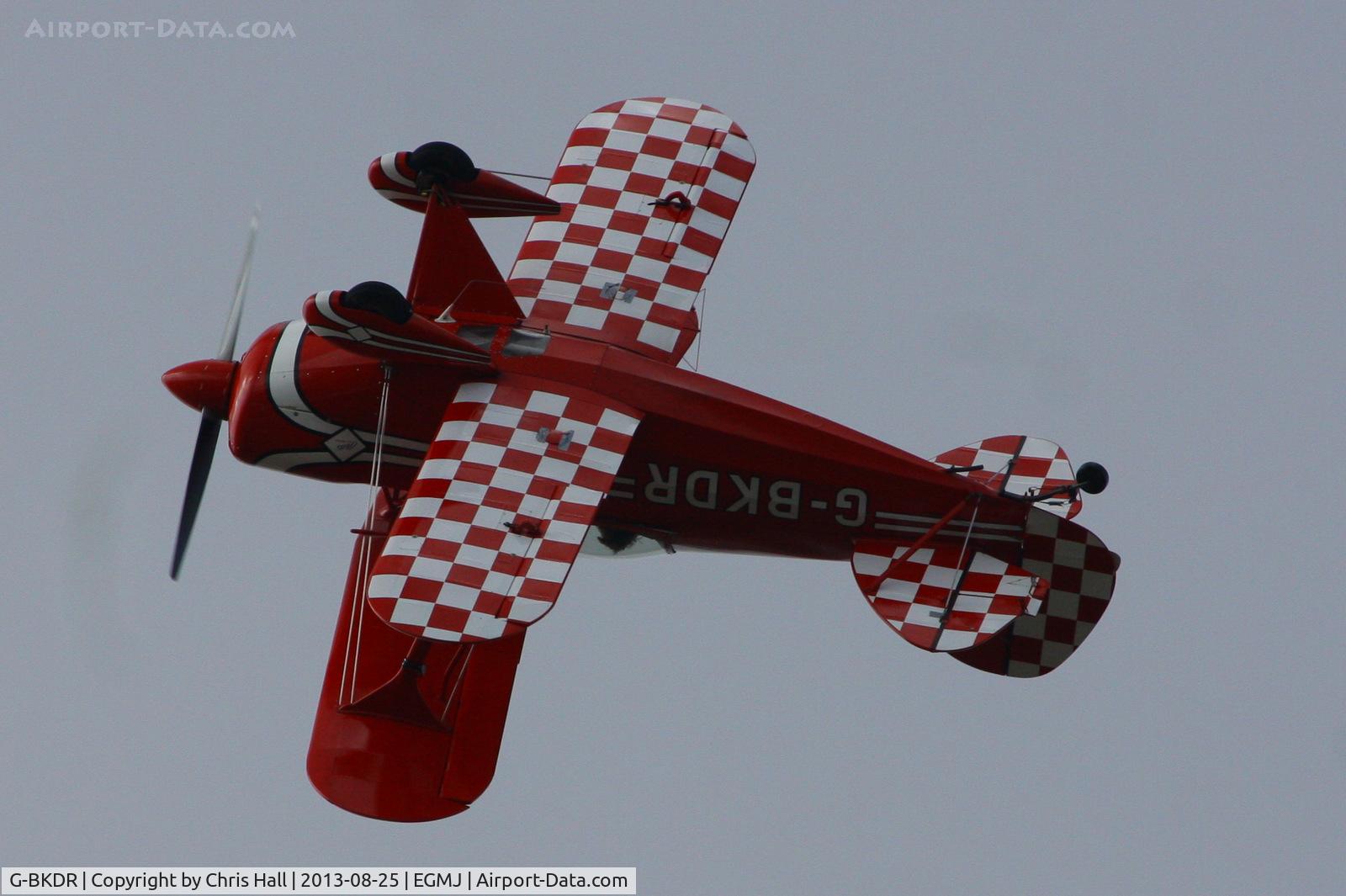 G-BKDR, 1982 Pitts S-1S Special C/N PFA 009-10654, at the Little Gransden Air & Vintage Vehicle Show