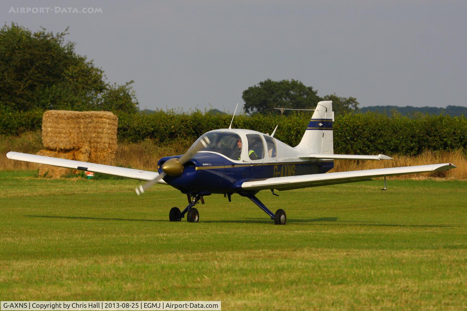 G-AXNS, 1969 Beagle B-121 Pup Series 2 (Pup 150) C/N B121-110, at the Little Gransden Air & Vintage Vehicle Show