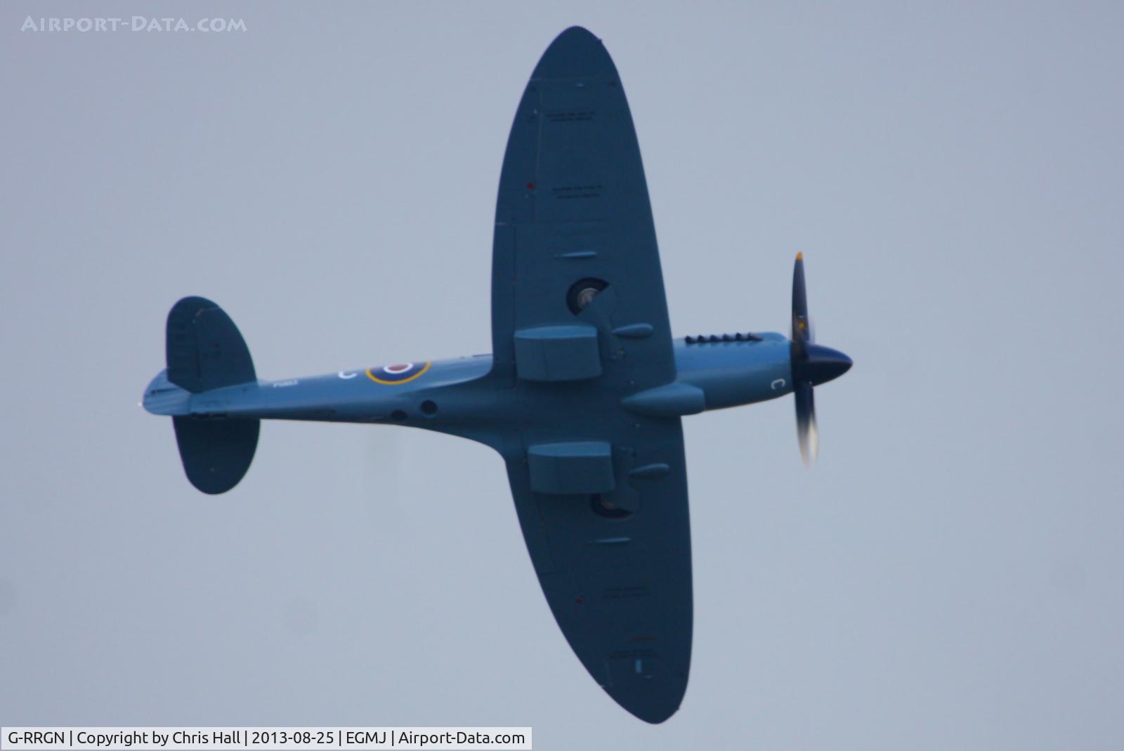 G-RRGN, 1945 Supermarine 389 Spitfire PR.XIX C/N 6S/594677, at the Little Gransden Air & Vintage Vehicle Show
