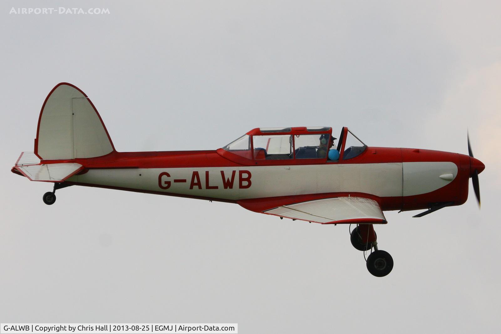 G-ALWB, 1950 De Havilland DHC-1 Chipmunk 22A C/N C1/0100, at the Little Gransden Air & Vintage Vehicle Show