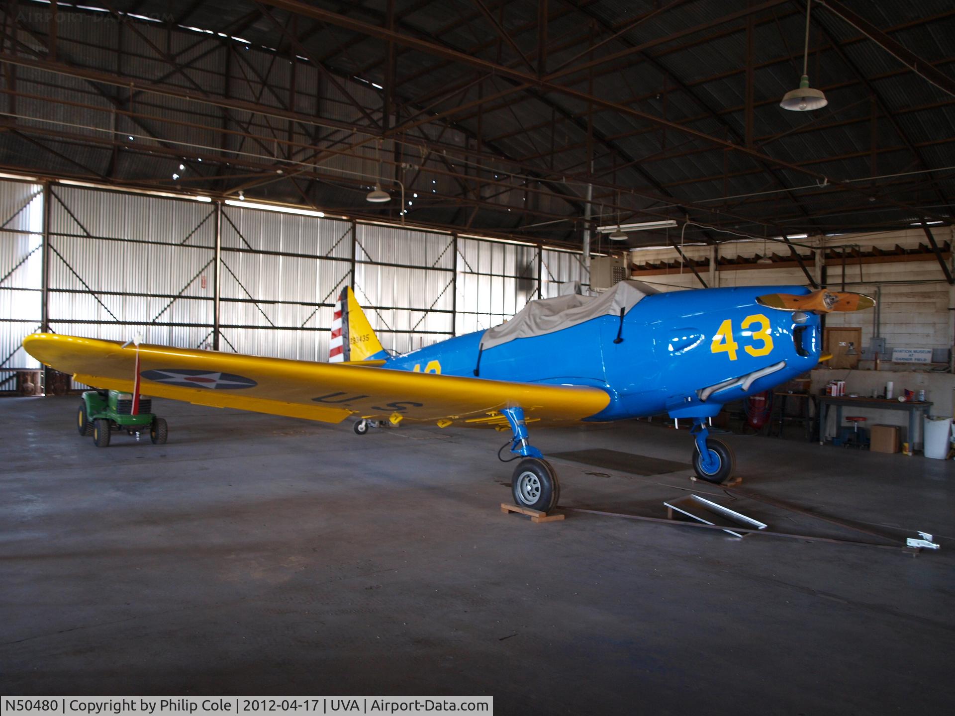 N50480, Fairchild PT-19A C/N T43-7022, Aviation Museum of Texas