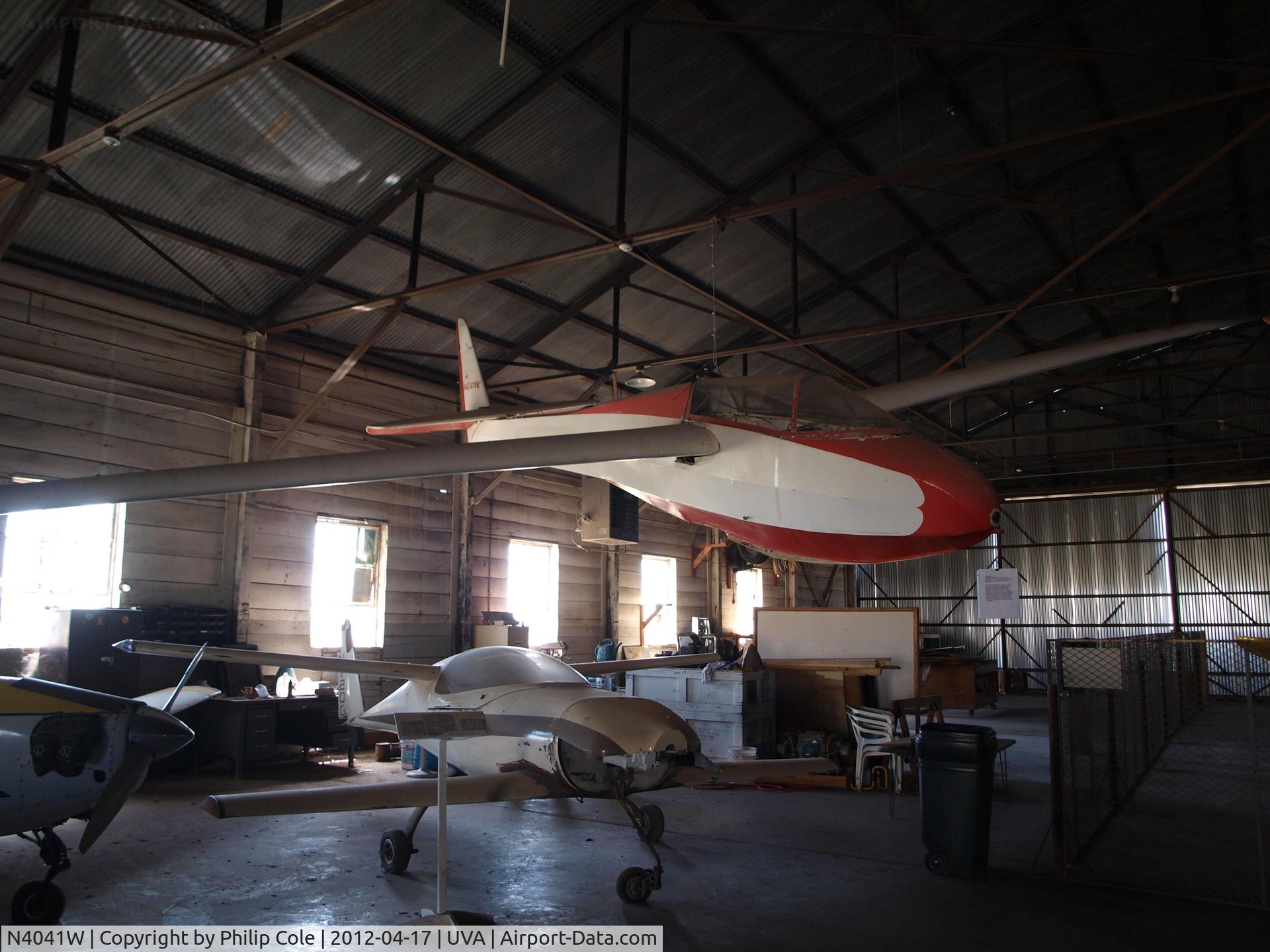 N4041W, 1964 Scheibe Bergfalke III C/N 5529, Aviation Museum of Texas