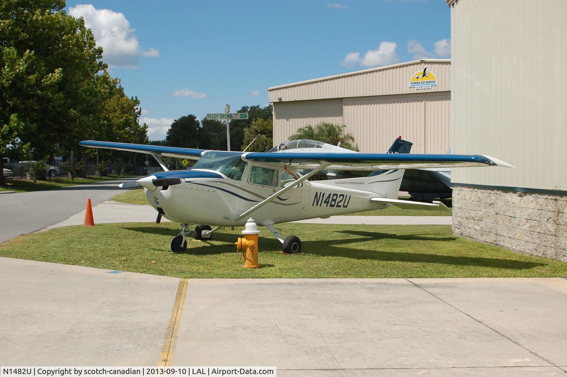 N1482U, 1976 Cessna 172M C/N 17267149, 1976 Cessna 172M, N1482U at the Florida Air Museum, Lakeland Linder Regional Airport, Lakeland, FL