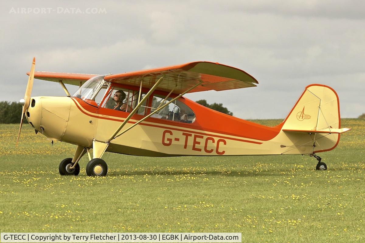 G-TECC, 1946 Aeronca 7AC Champion C/N 7AC-5269, Attended the 2013 Light Aircraft Association Rally at Sywell in the UK