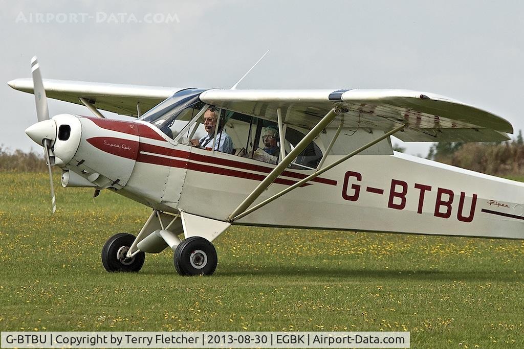 G-BTBU, 1974 Piper PA-18-150 Super Cub C/N 18-7509010, Attended the 2013 Light Aircraft Association Rally at Sywell in the UK
