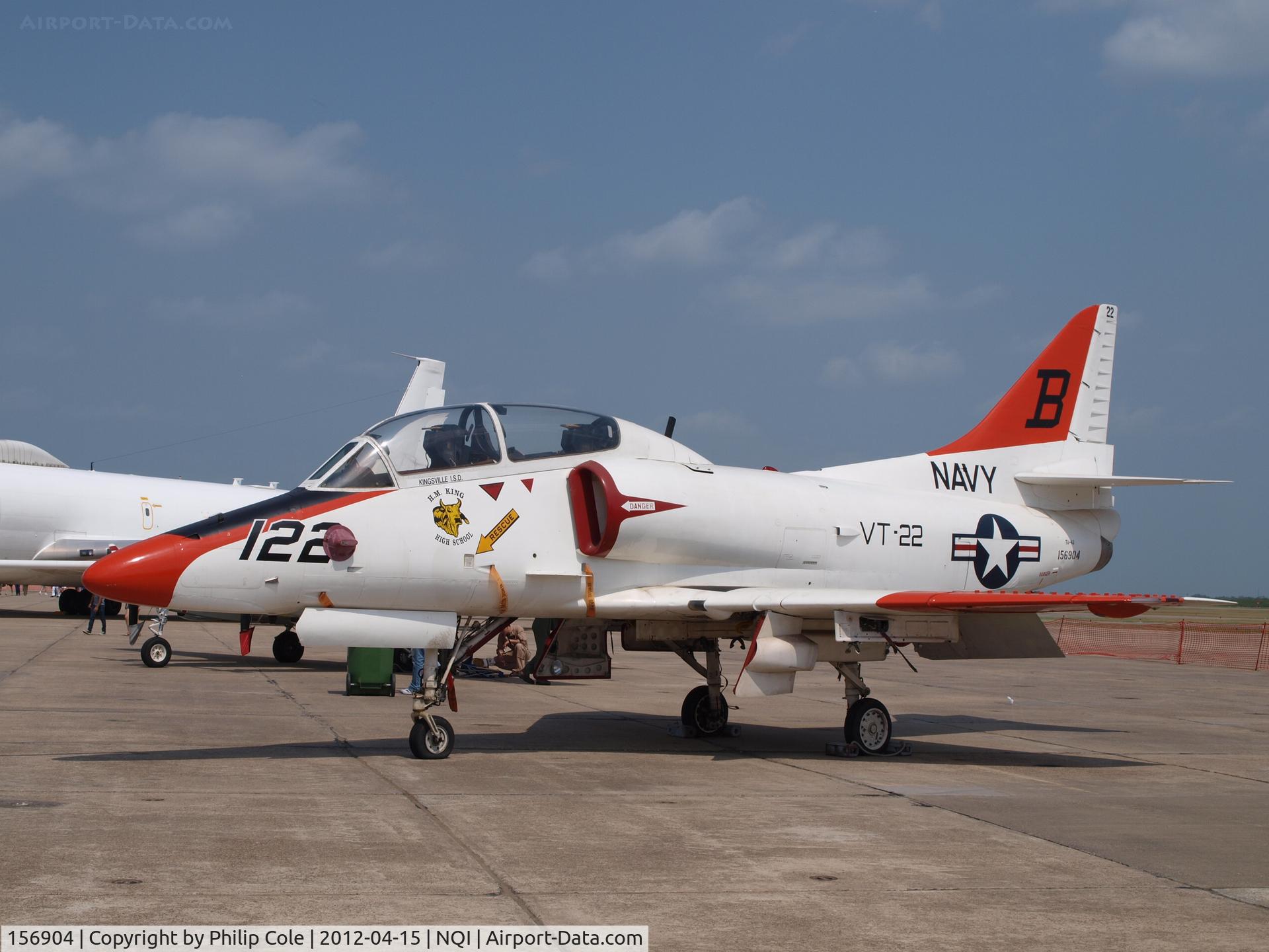 156904, Douglas TA-4J Skyhawk C/N 13997, Kingsville NAS Airshow 2012
