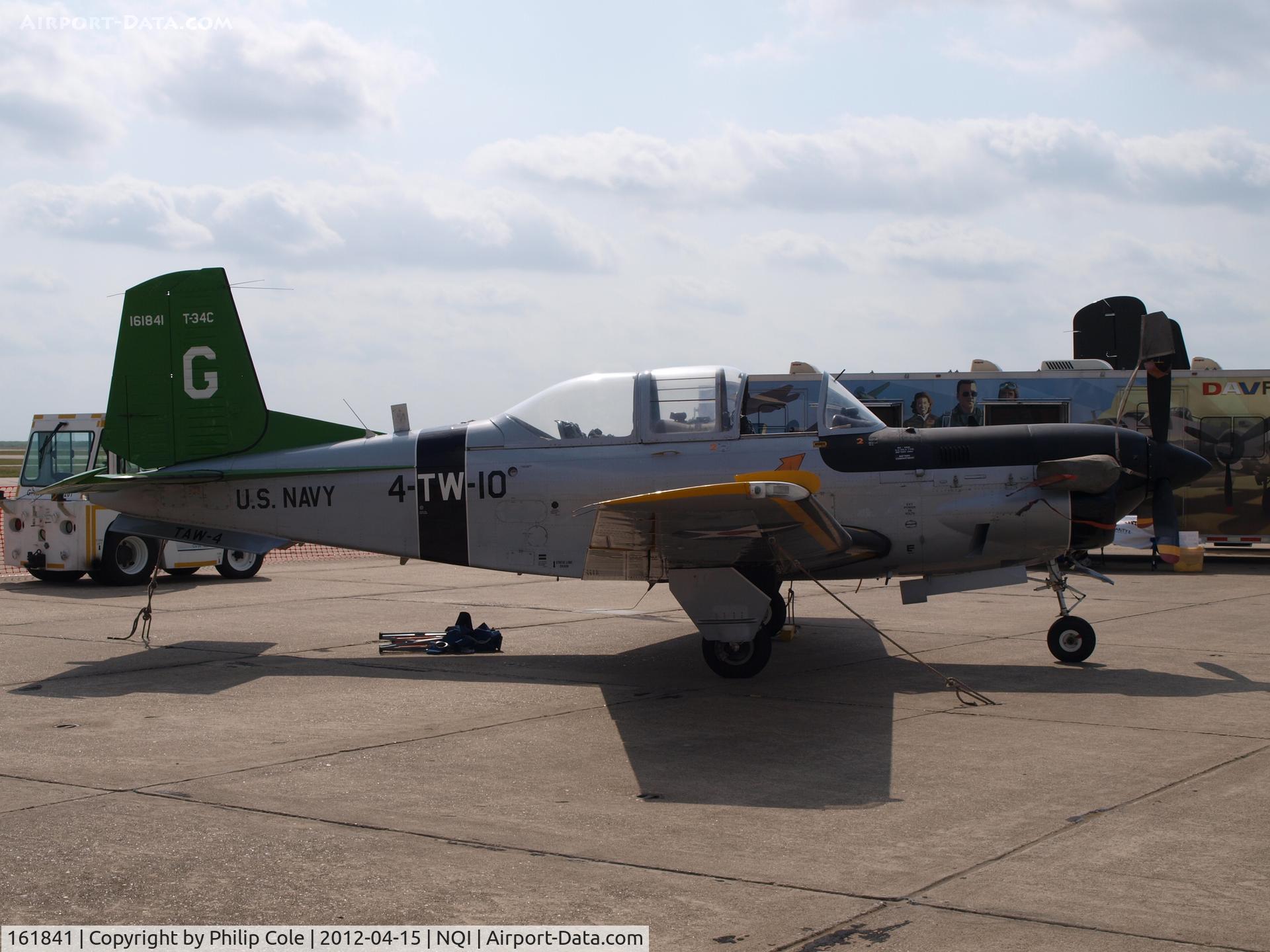 161841, Beech T-34C Turbo Mentor C/N GL-236, Kingsville NAS Airshow 2012