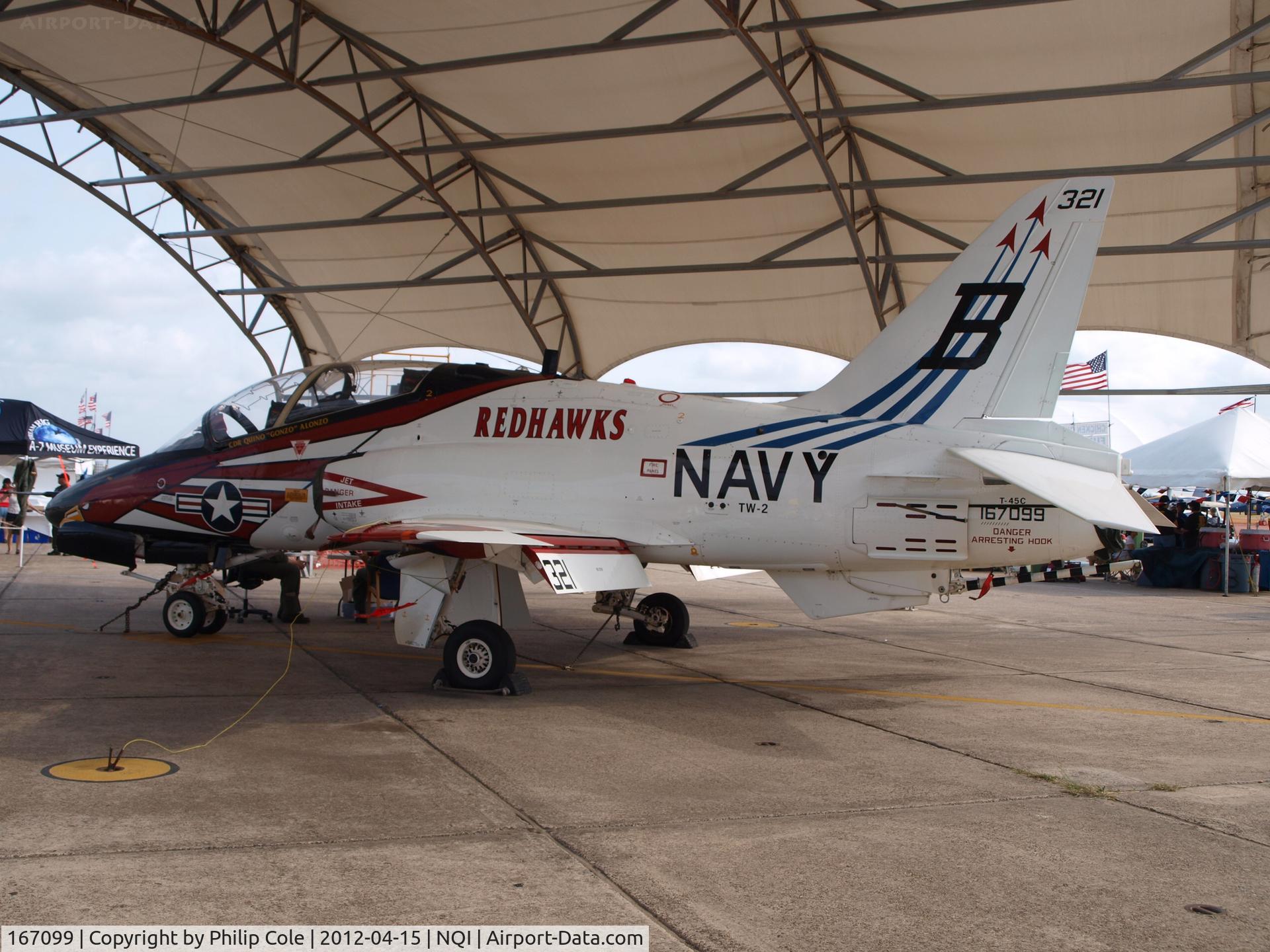 167099, Boeing T-45C Goshawk C/N C131, Kingsville NAS Airshow 2012