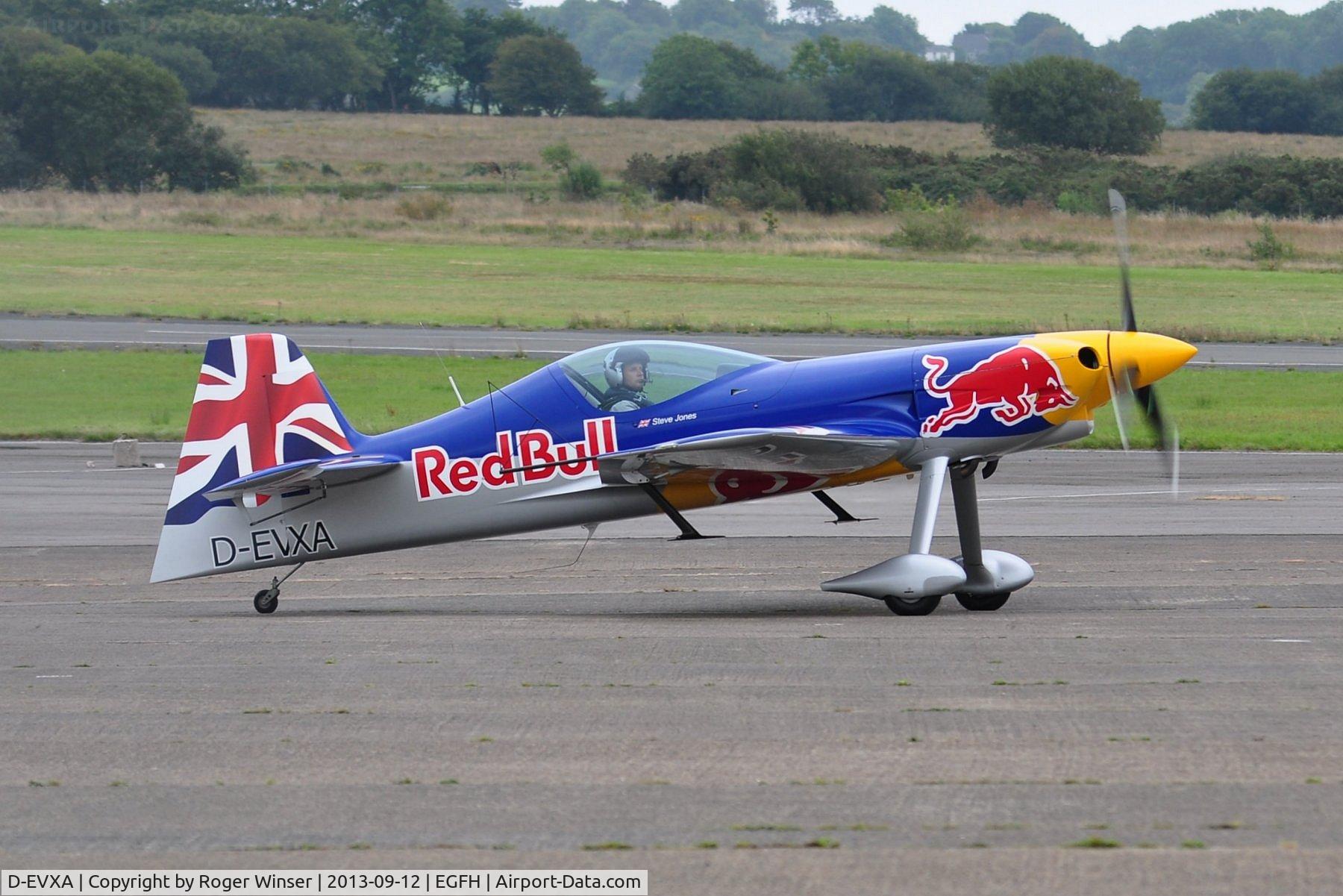 D-EVXA, 2010 XtremeAir XA-41 Sbach 300 C/N 01, Visiting XA-41 of the Matadors formation aerobatic team flown by wingman Steve Jones.
