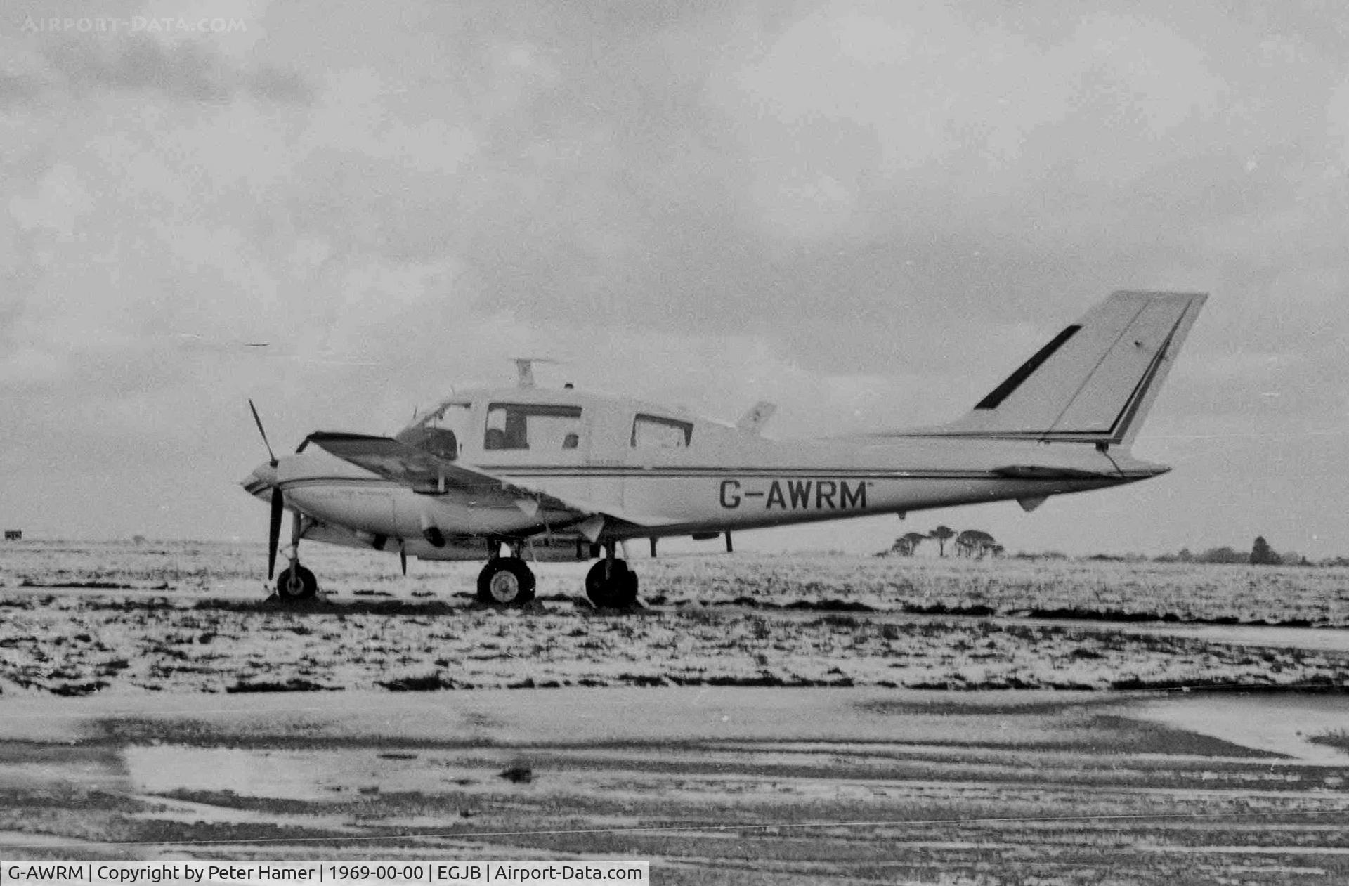 G-AWRM, 1967 Beagle B-206 Series 2 C/N B070, Guernsey in winter