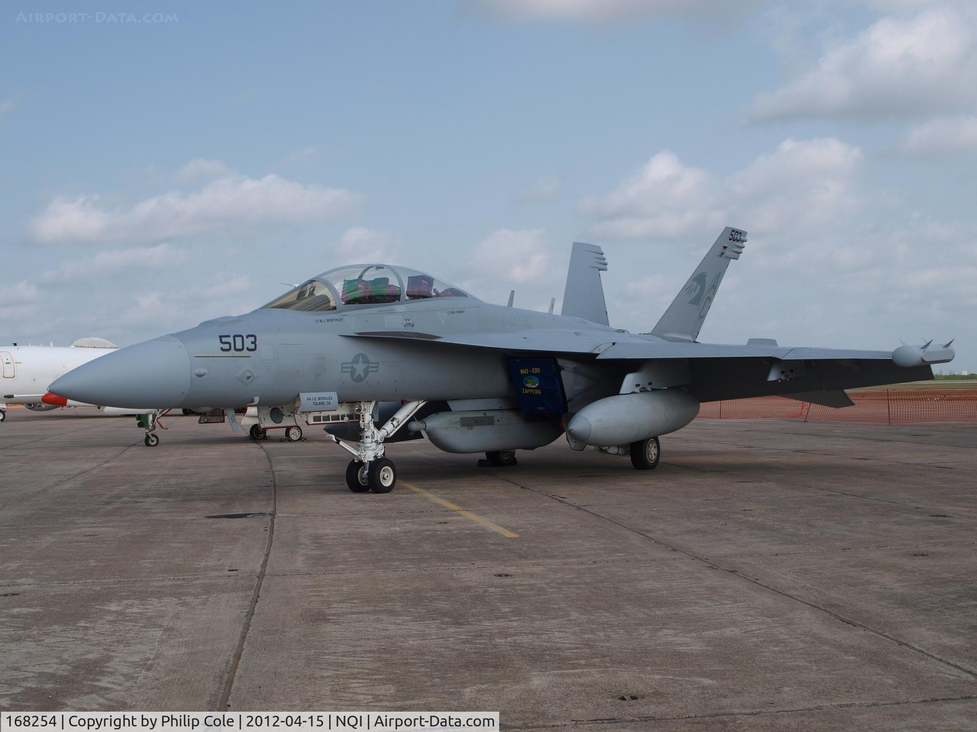 168254, Boeing EA-18G Growler C/N G-36, Kingsville NAS Airshow 2012