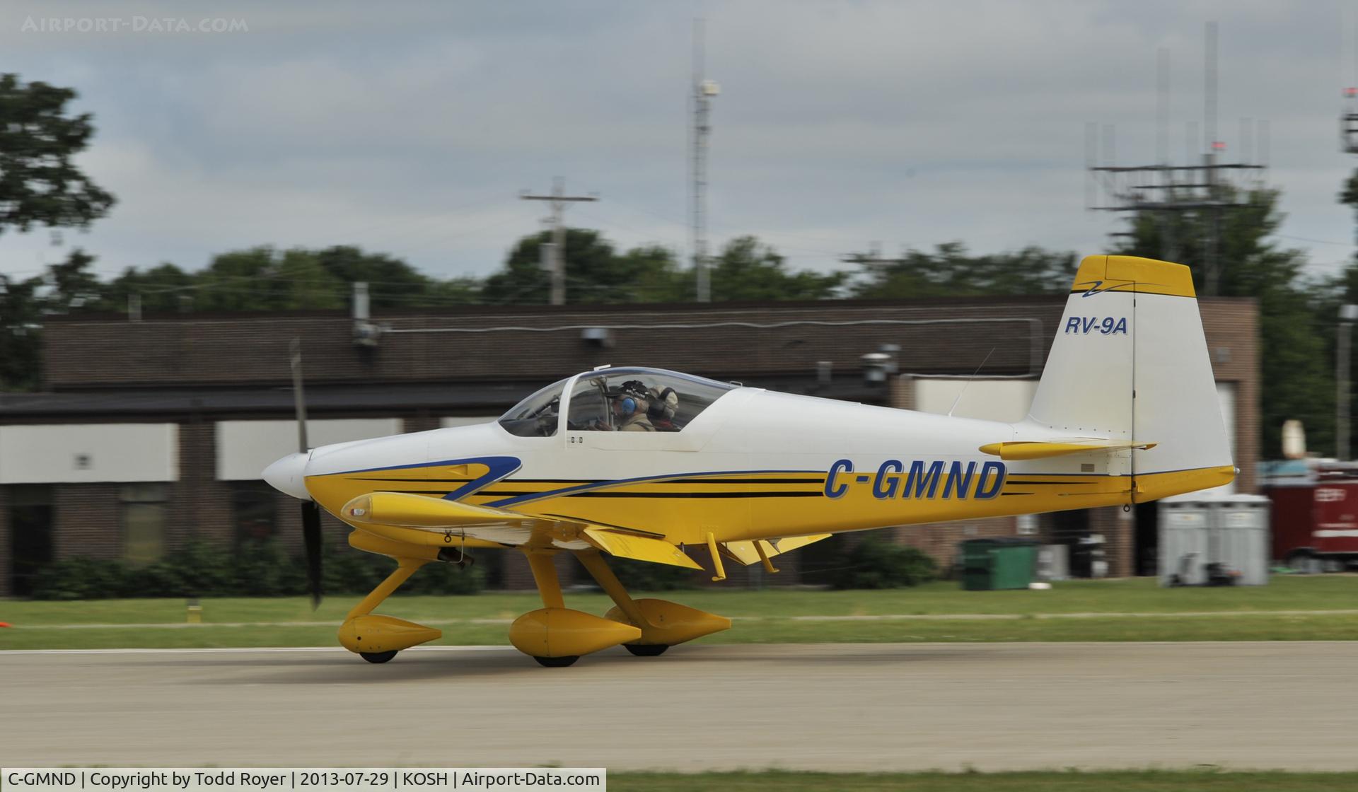C-GMND, 2012 Vans RV-9A C/N 91207, Airventure 2013