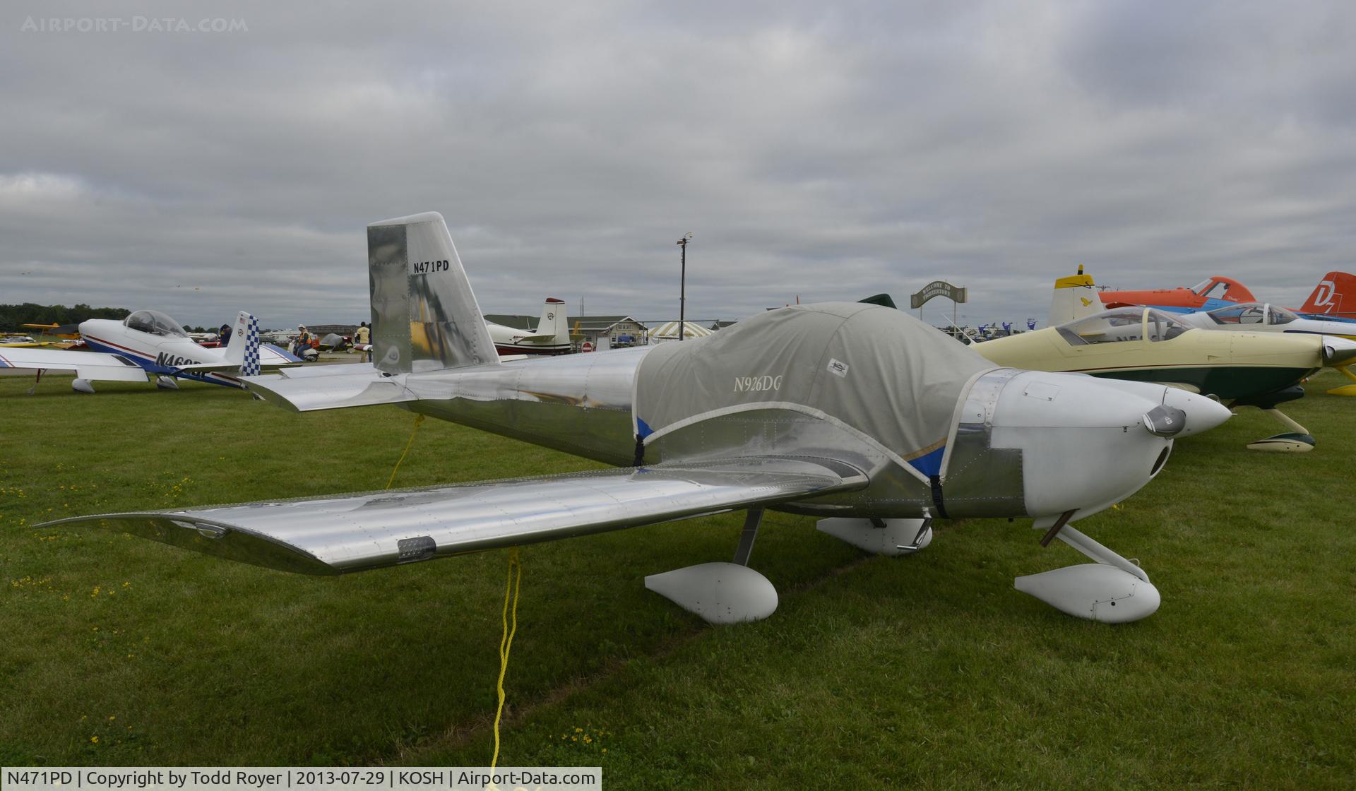 N471PD, 2013 Vans RV-12 C/N 120325, Airventure 2013