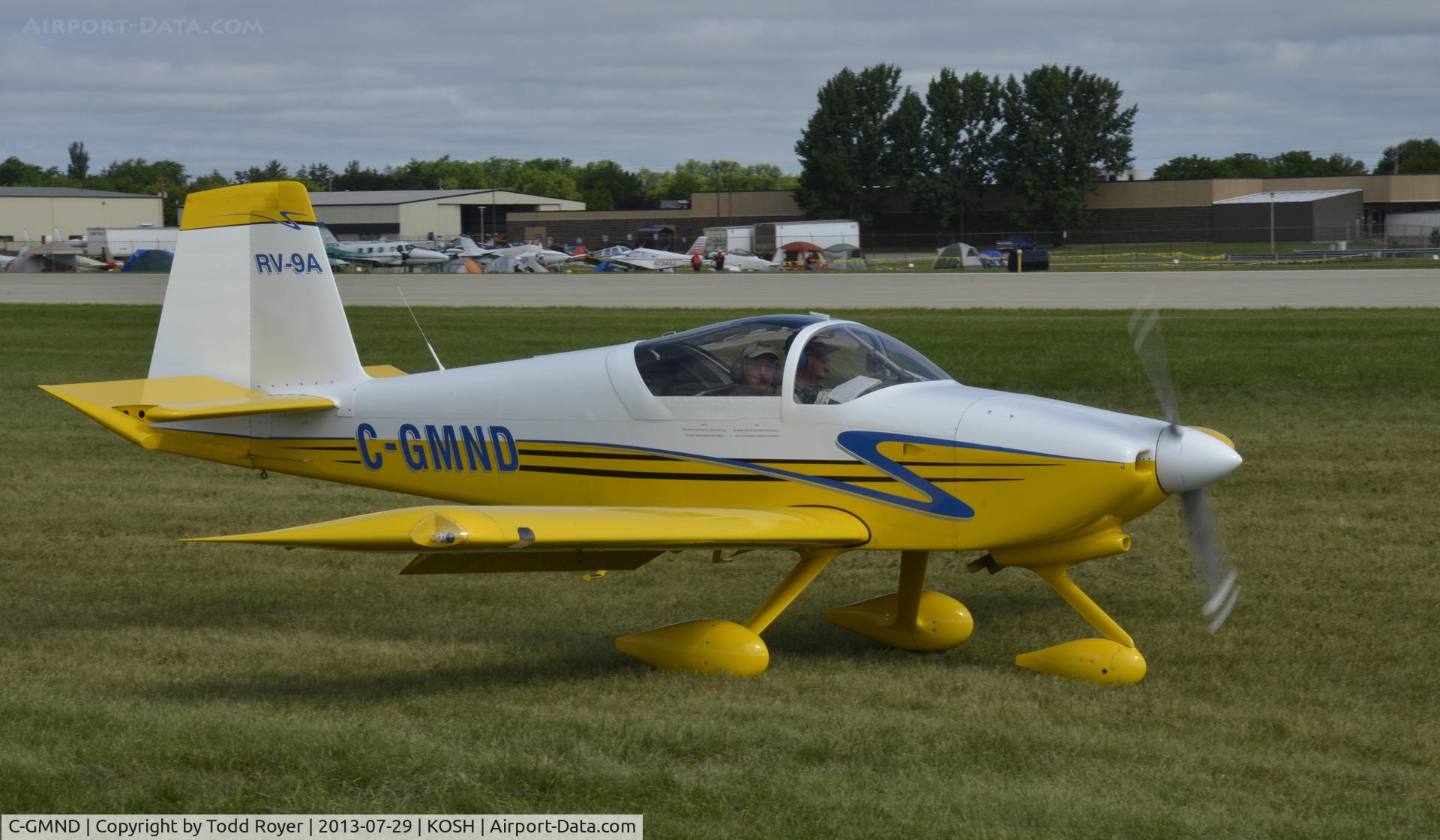 C-GMND, 2012 Vans RV-9A C/N 91207, Airventure 2013
