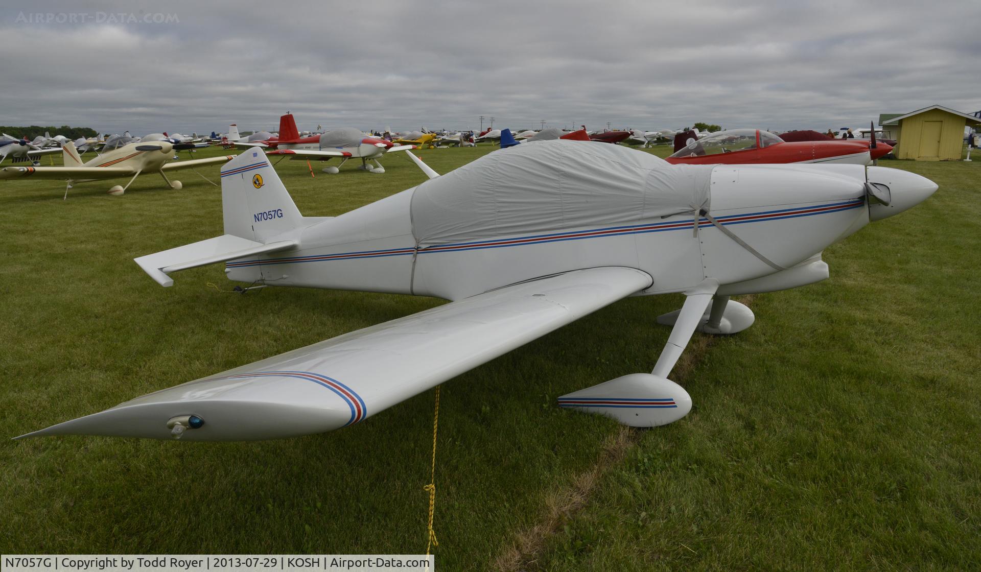 N7057G, Vans RV-6 C/N 20066, Airventure 2013