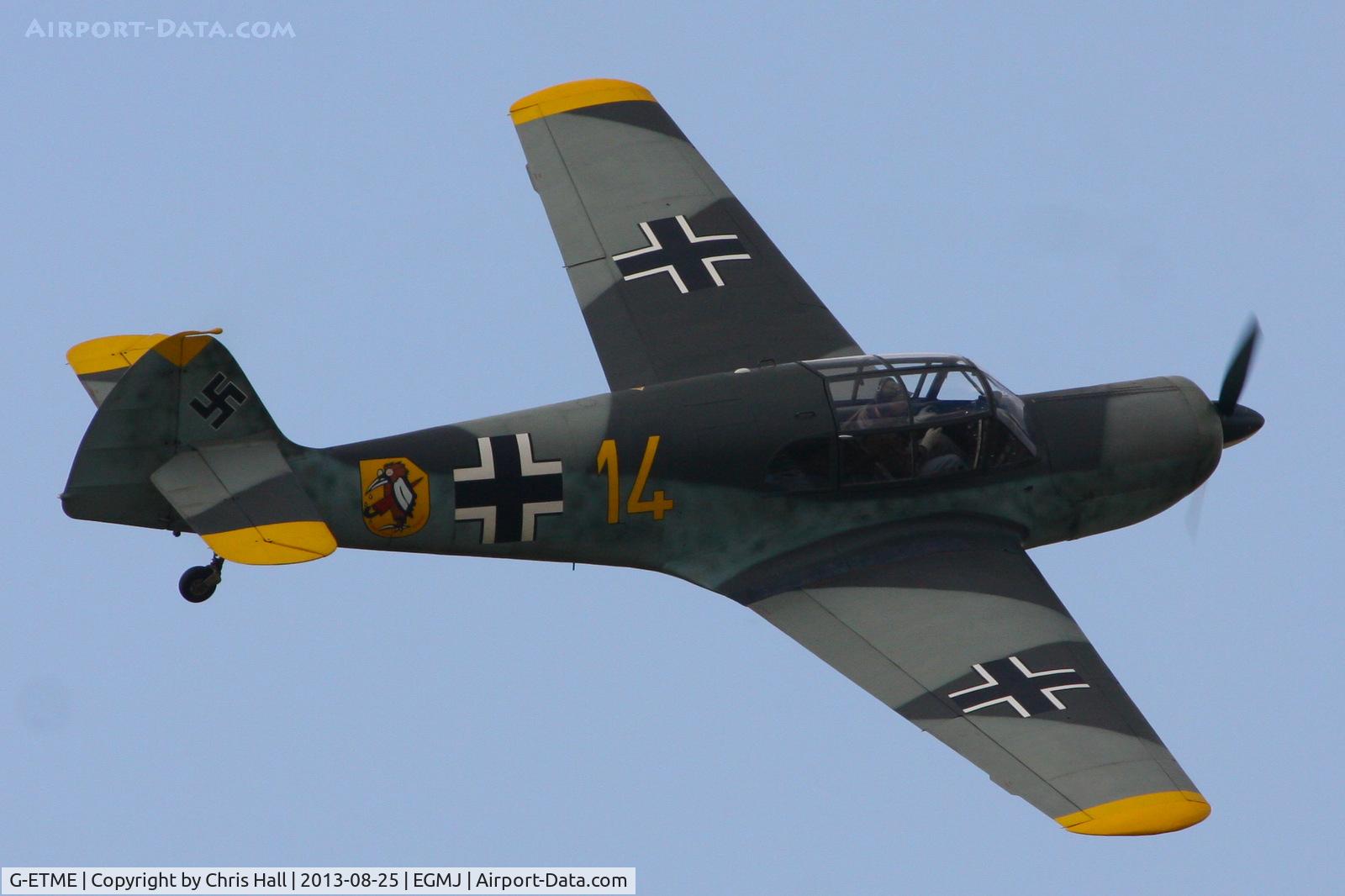 G-ETME, 1951 Nord 1002 Pingouin II C/N 274, at the Little Gransden Air & Vintage Vehicle Show
